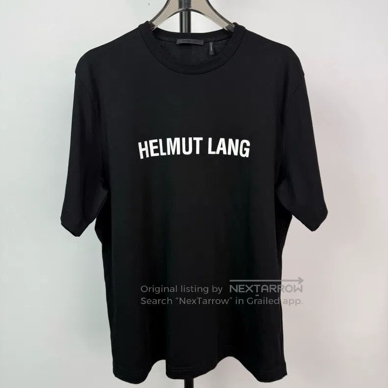 Helmut Lang Helmut Lang Letter Comfort Short Sleeve Size US XL / EU 56 / 4 - 1 Thumbnail