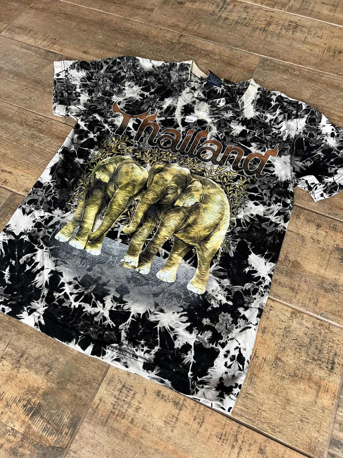 Affliction × Japanese Brand Thailand t-shirt , full print , elephant- nature dark side Size M / US 6-8 / IT 42-44 - 2 Thumbnail