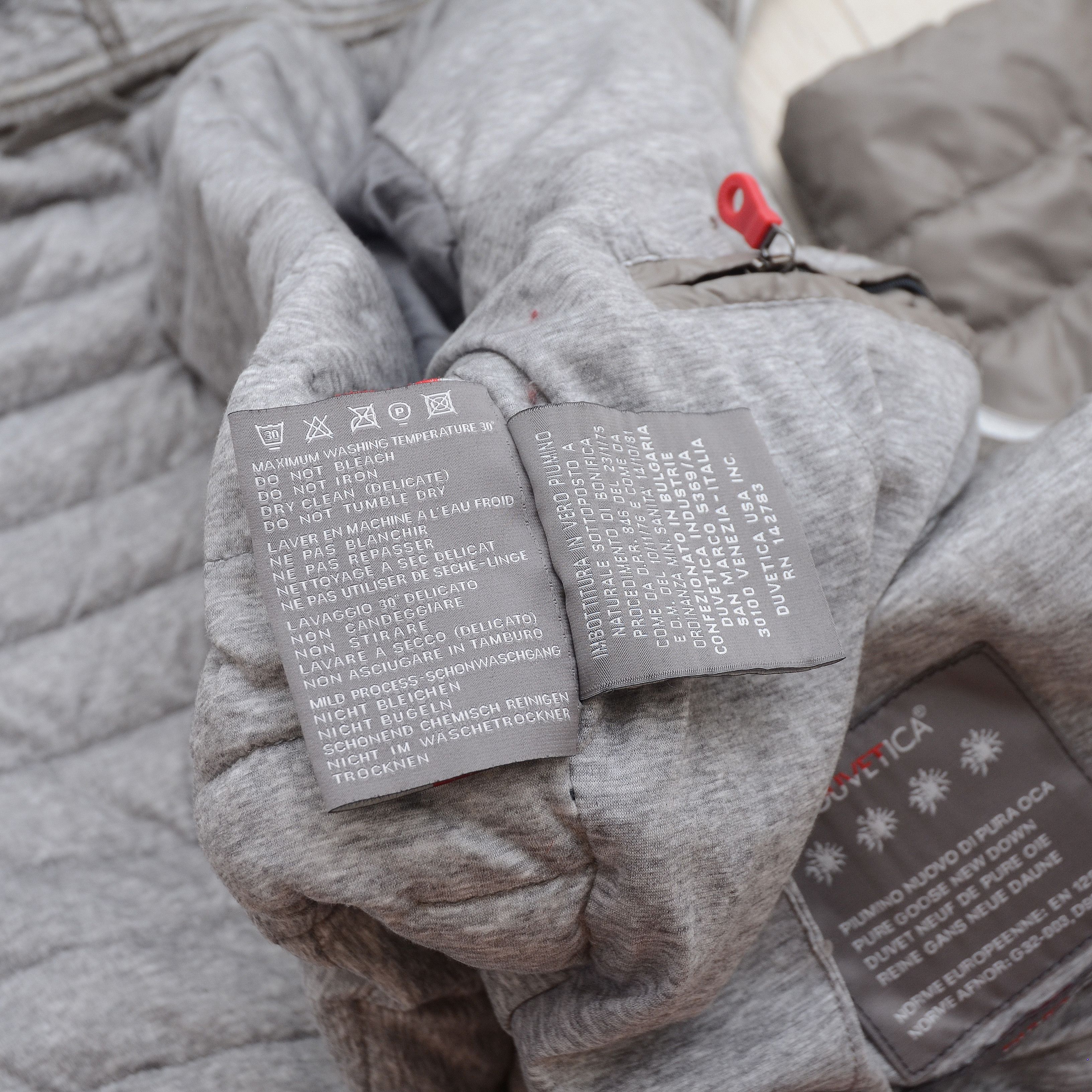 Duvetica Goose Down Pockets Hooded Puffer Womens Jacket