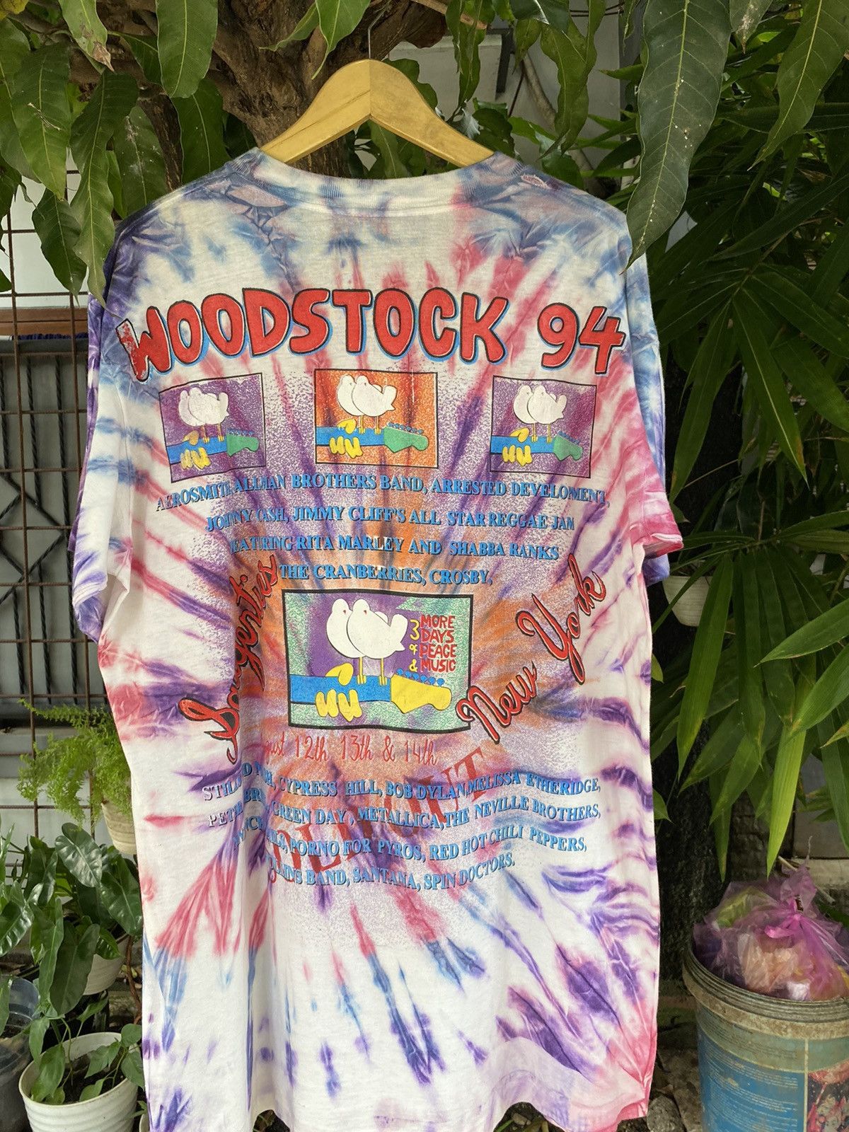 Vintage Crazy Woodstock (1994) Size US XL / EU 56 / 4 - 2 Thumbnail