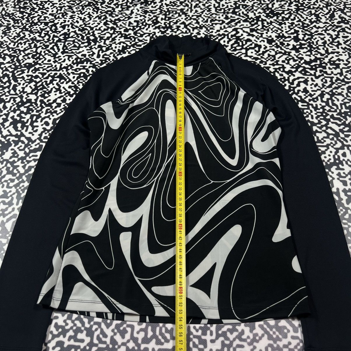 Japanese Brand Vintage Y2K Japanese Abstract Print Retro Style Longsleeve Size M / US 6-8 / IT 42-44 - 14 Thumbnail