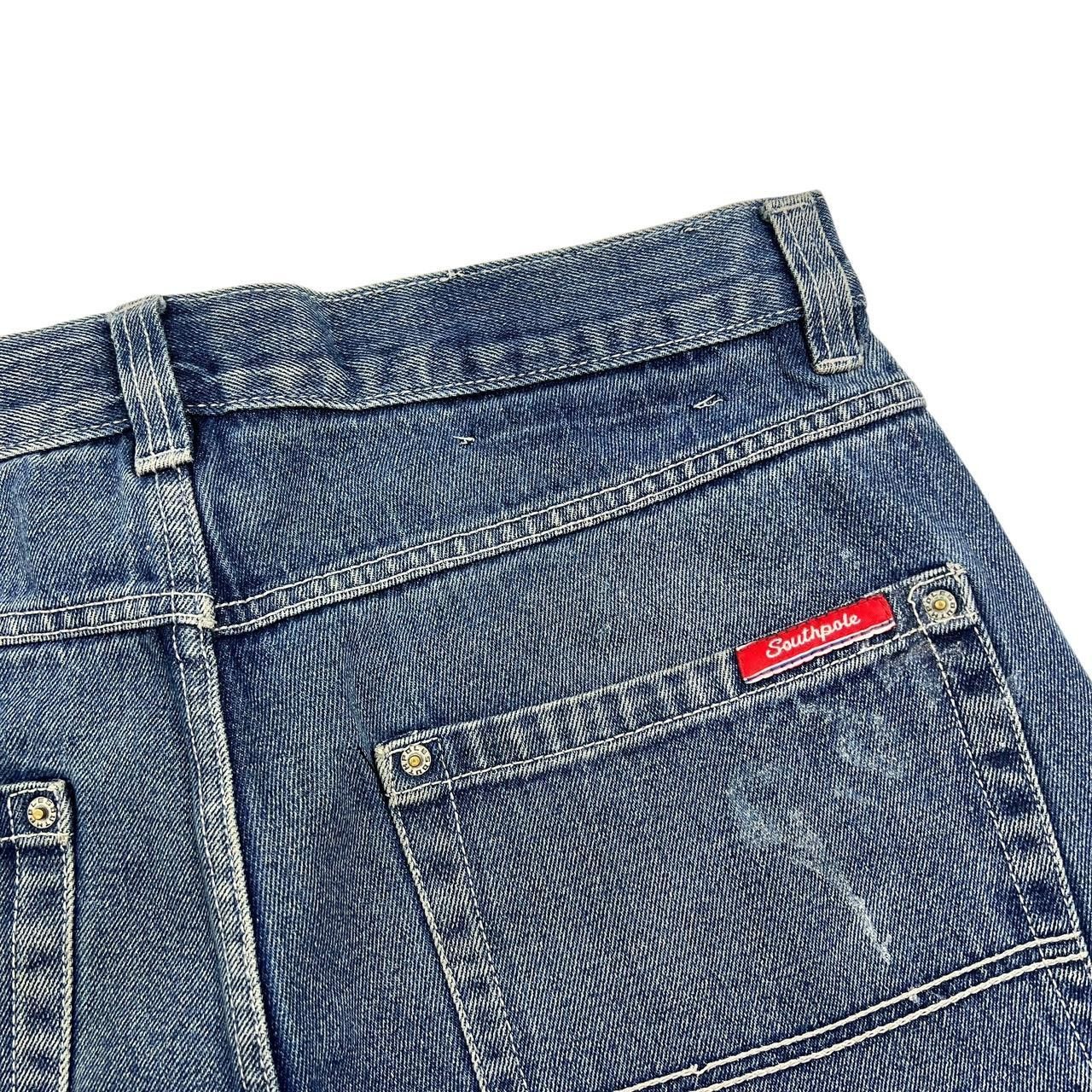 Southpole Vintage Southpole Patch Denim Shorts / Jorts - Waist: 36” Size US 36 / EU 52 - 7 Thumbnail