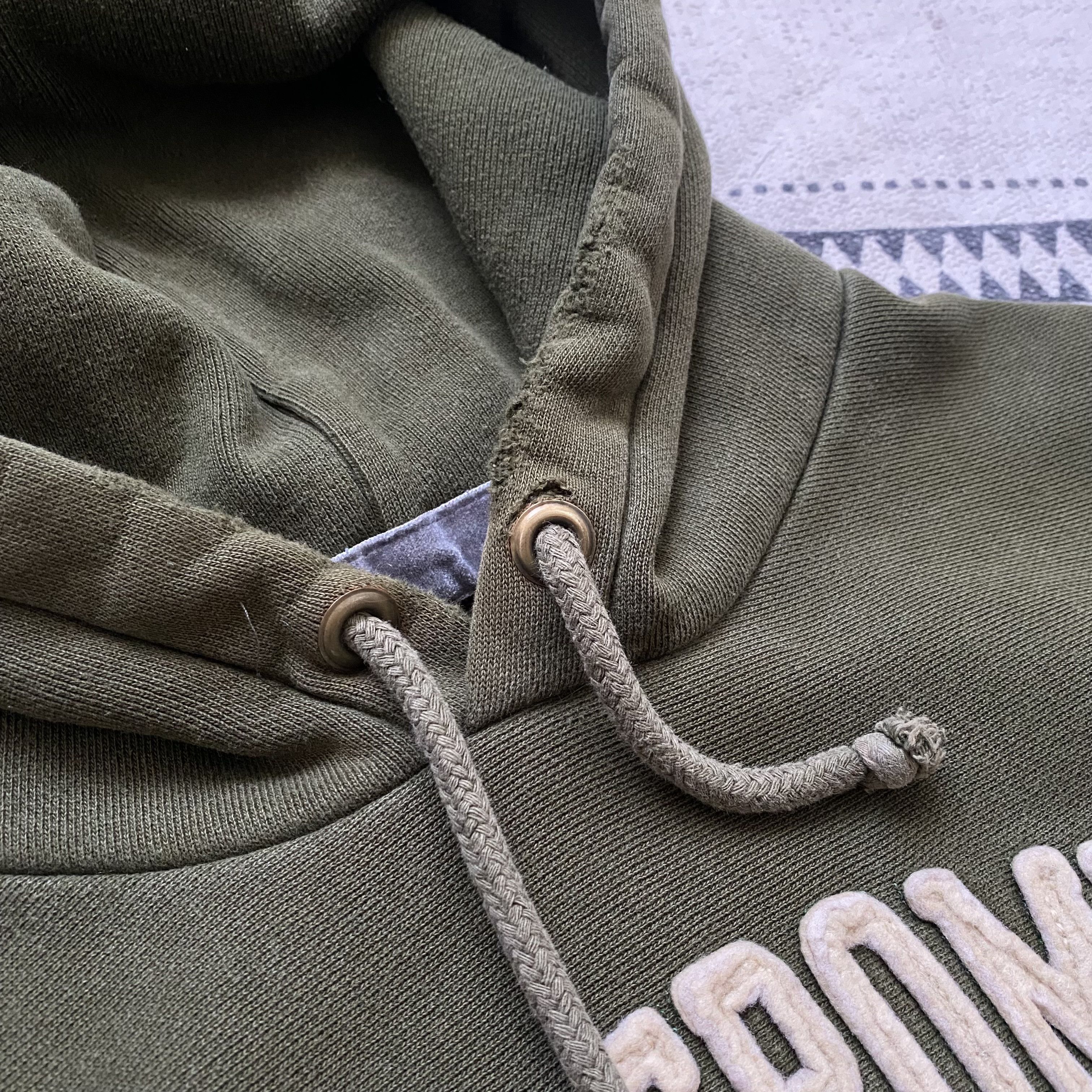 Abercrombie & Fitch Vintage Abercrombie Fitch Heavy Hoodie Distressed LGB style Size US M / EU 48-50 / 2 - 5 Thumbnail