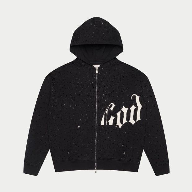 Godspeed Godspeed 'OG Logo 2 VVS BOOM' Black & White Hoodie Size US M / EU 48-50 / 2 - 1 Preview