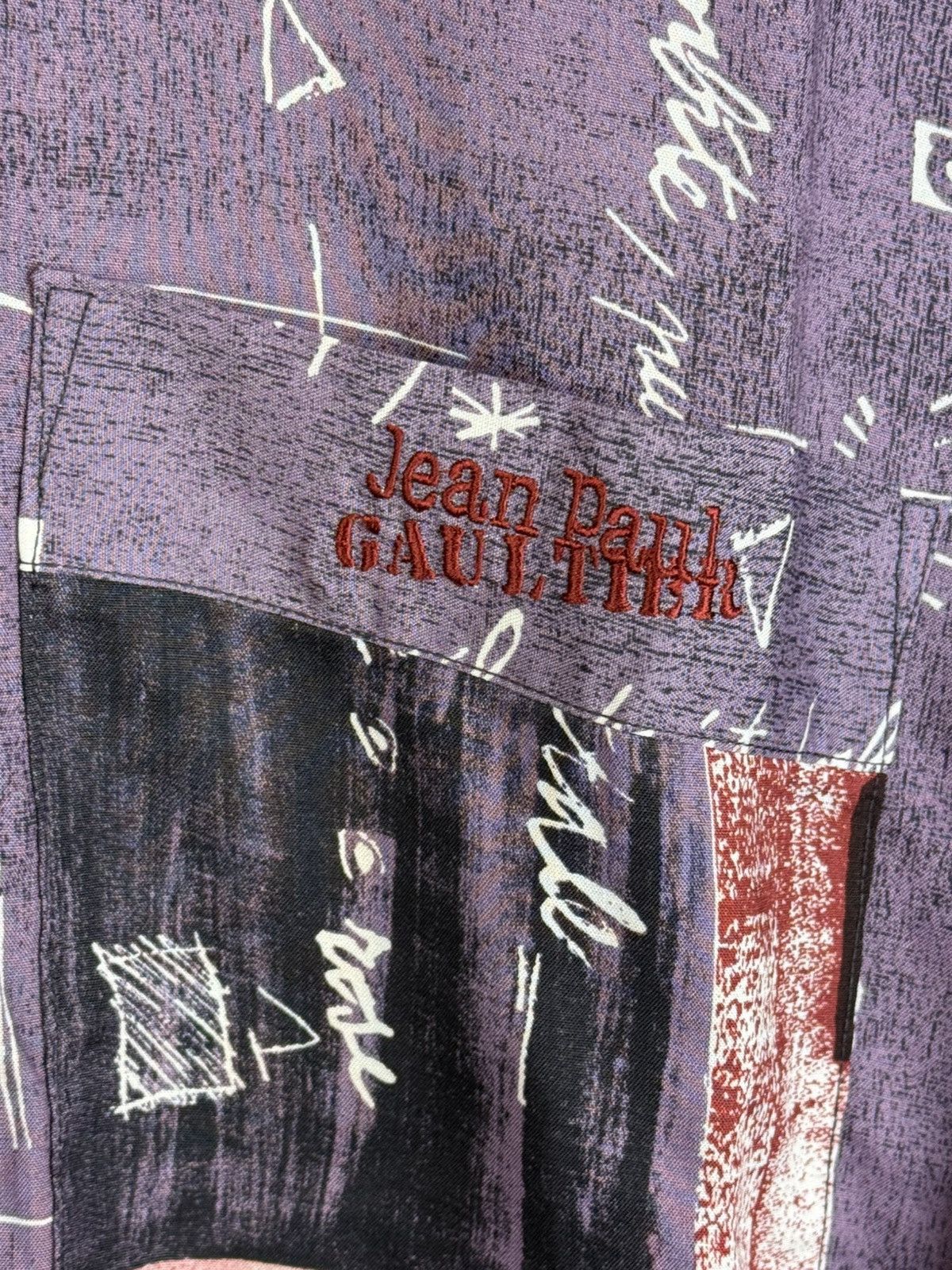 Jean Paul Gaultier Jean Paul Gaultier Viscose Portrait Pyjama Set Shirt Pants Size US M / EU 48-50 / 2 - 7 Thumbnail