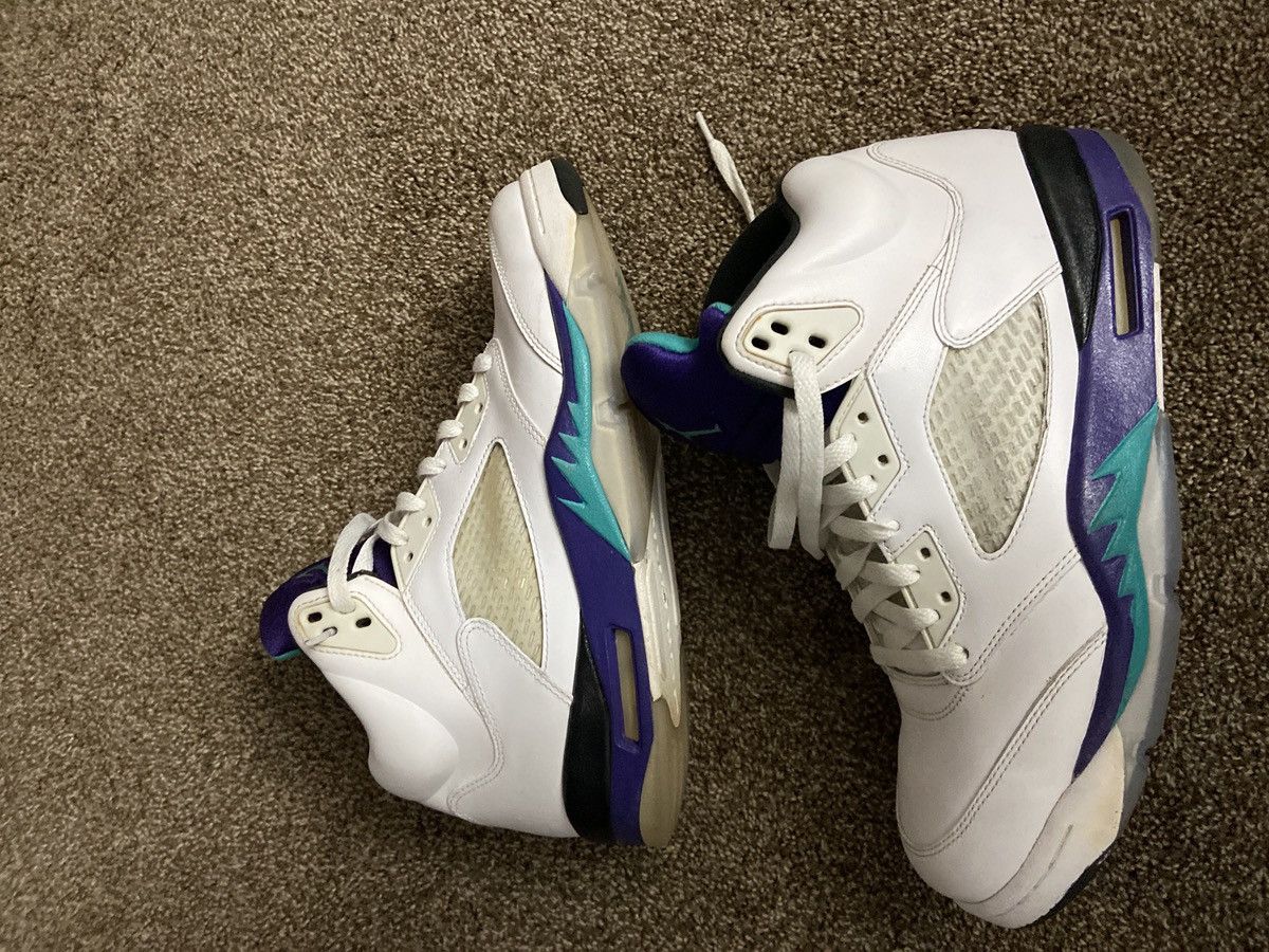 Jordan Brand Jordan 5 grape 2013 8.5/10 condition Size US 10.5 / EU 43-44 - 1 Thumbnail