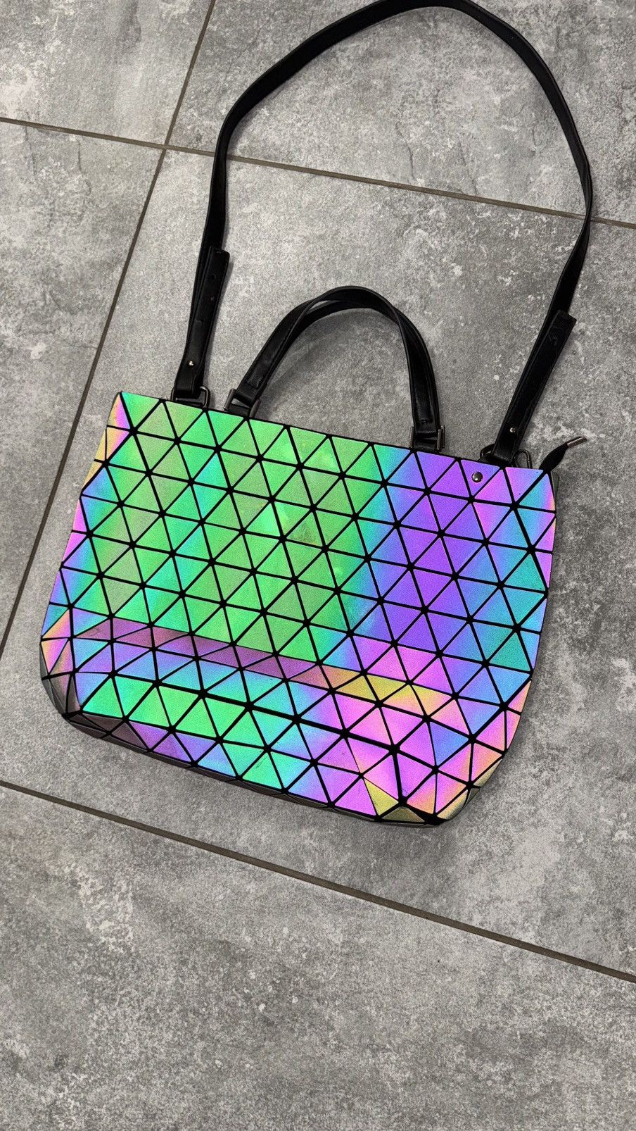 Issey Miyake Issey Miyake BaoBao bag reflective Size ONE SIZE - 4 Thumbnail
