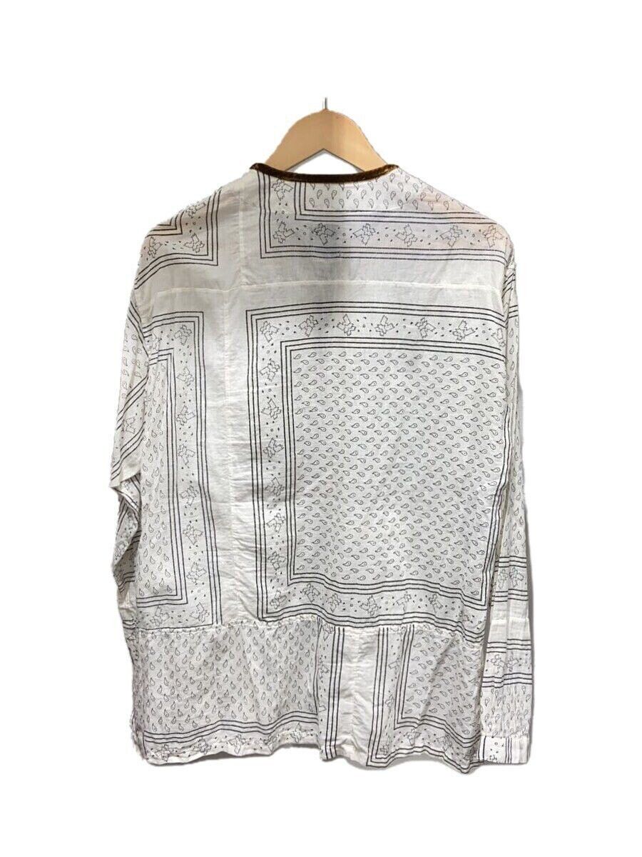 Visvim White Cotton Long Sleeve Shirt Size US M / EU 48-50 / 2 - 1 Thumbnail