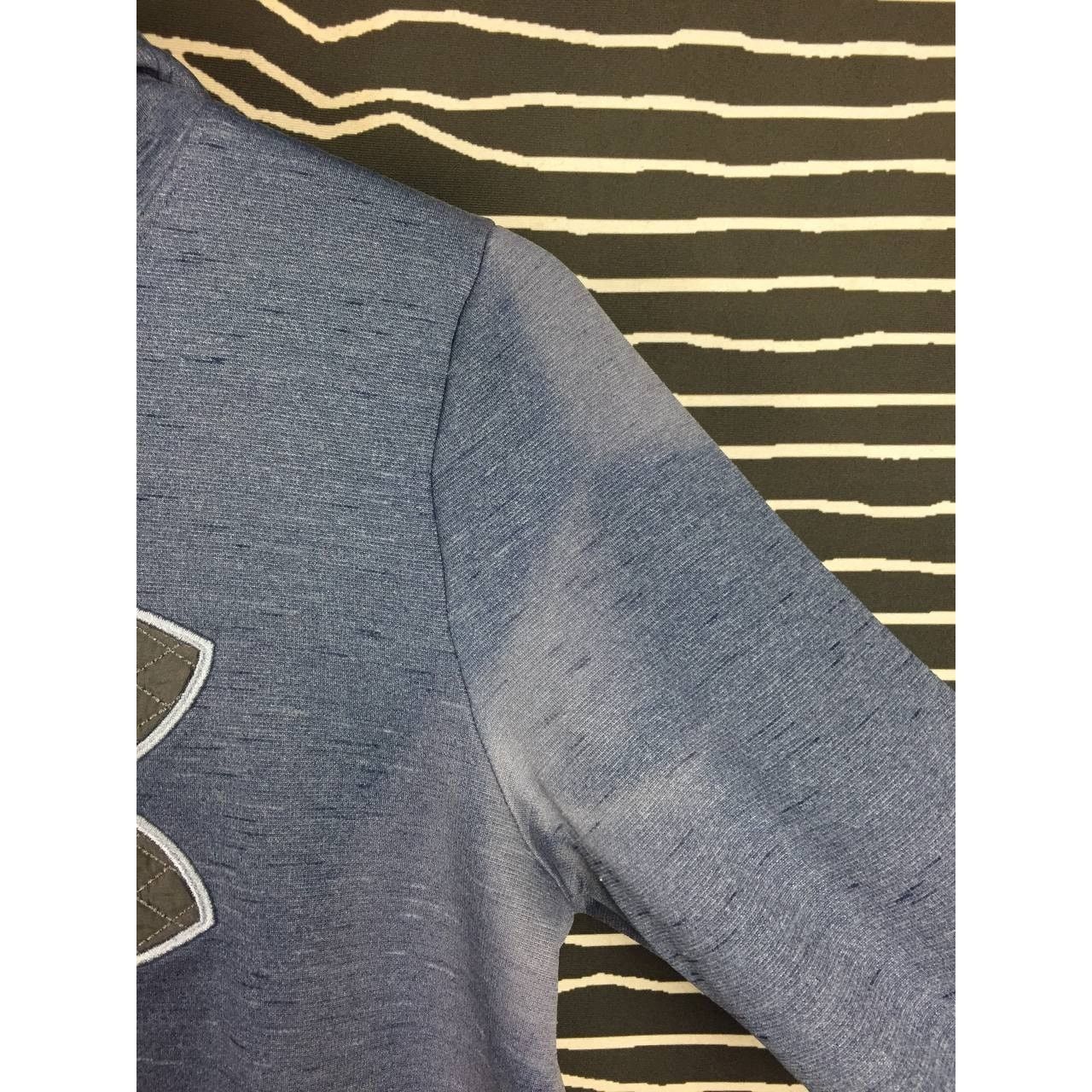Under Armour × Vintage Under Armour Storm ColdGear Big Logo Pullover Hoodie Size US S / EU 44-46 / 1 - 7 Thumbnail
