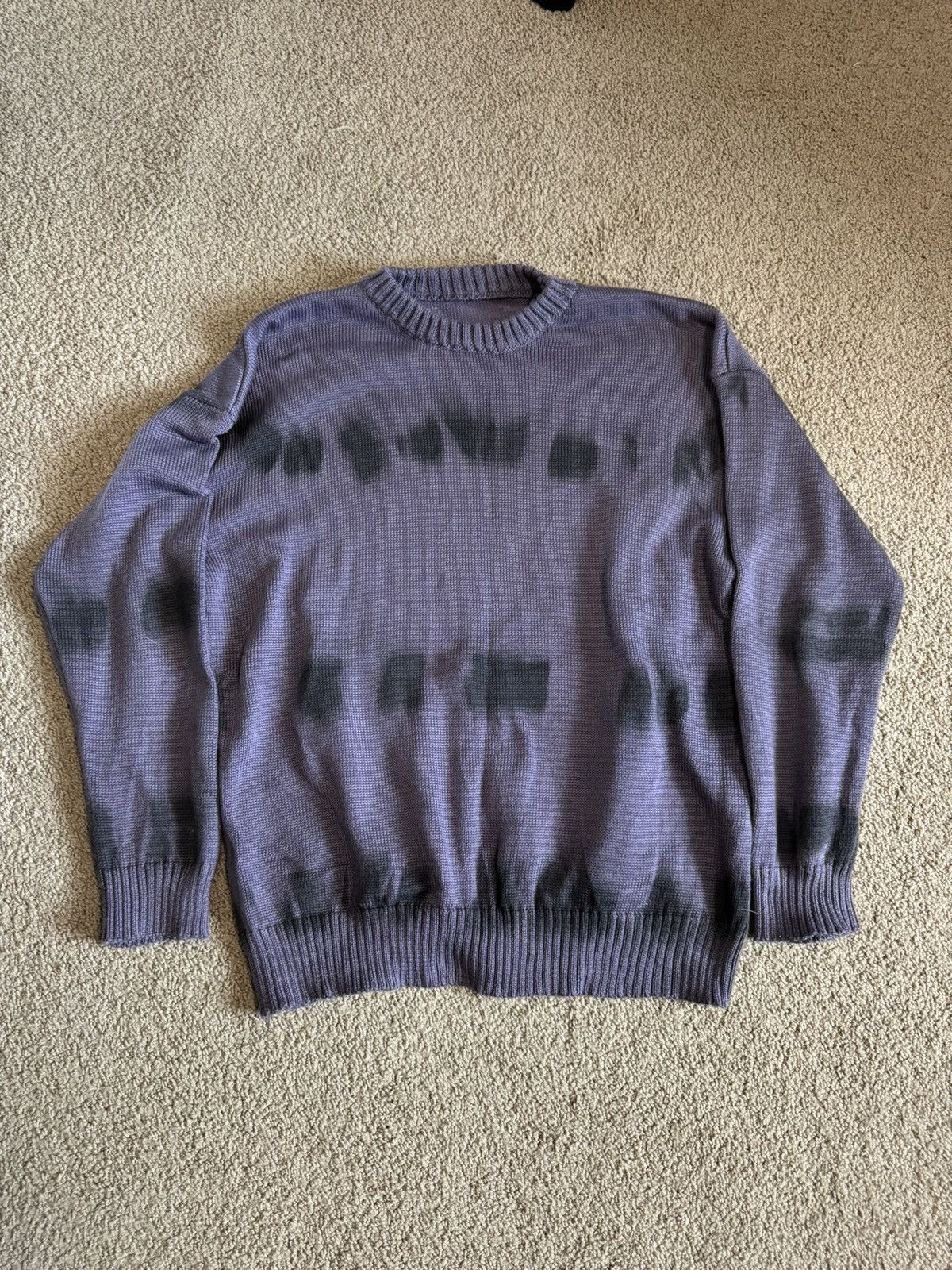 Japanese Brand Graffiti Knit Size US L / EU 52-54 / 3 - 1 Thumbnail