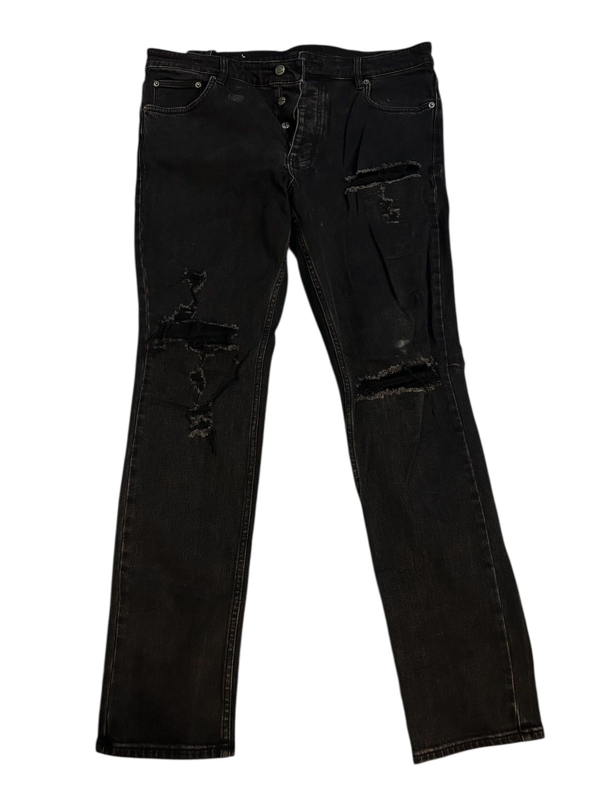 Ksubi Ksubi church concrete black jeans Size US 38 / EU 54 - 2 Thumbnail