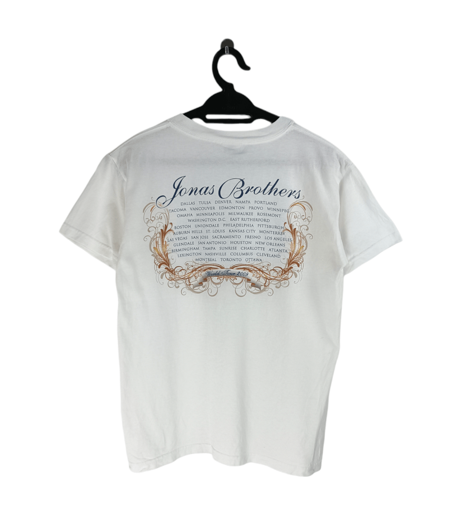 Band Tees VINTAGE '09 JONAS BROTHERS TOUR TEE dnce lovato styles Size US XS / EU 42 / 0 - 2 Thumbnail