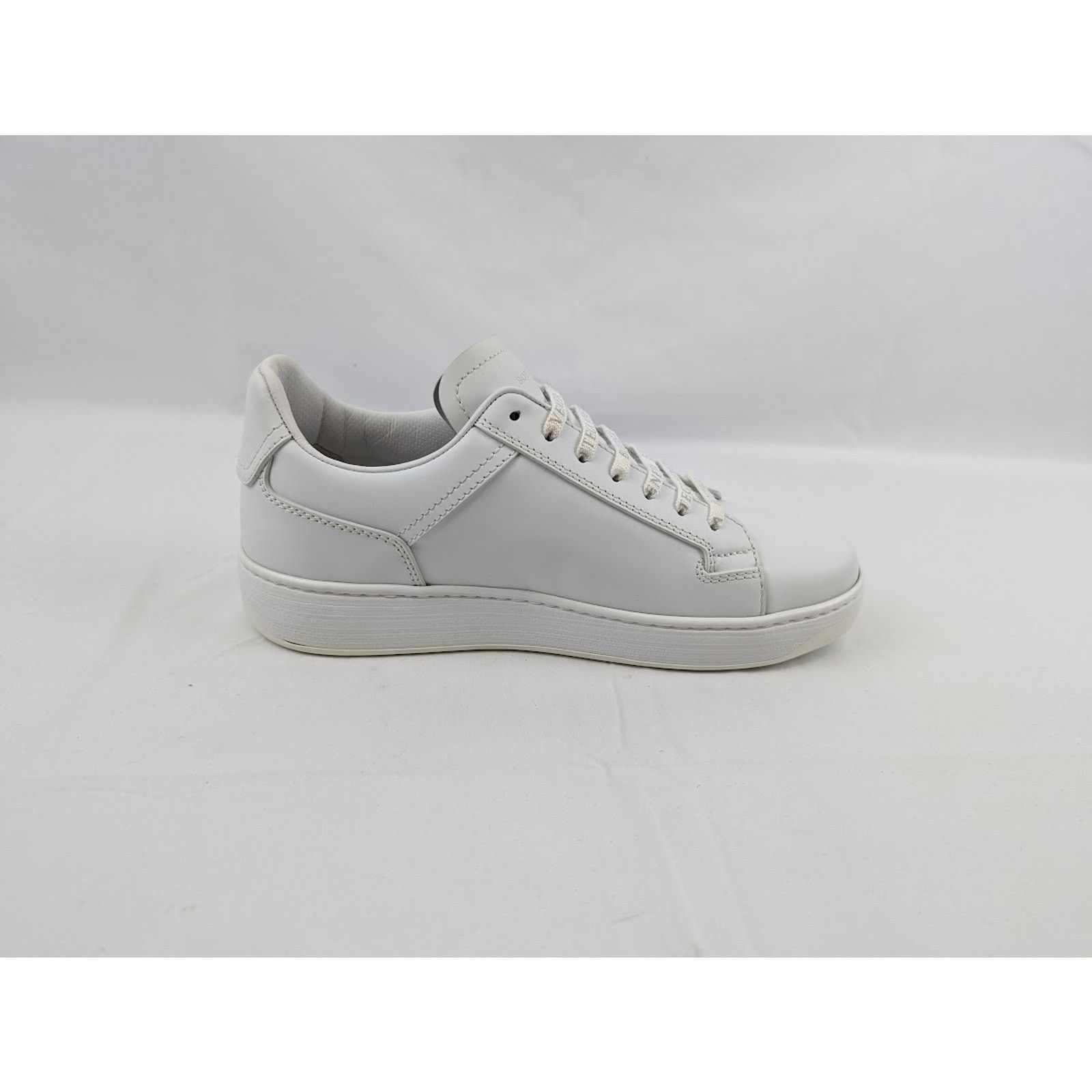 Bottega Veneta o1rshd1 Bolt Calf Sneaker Pelle S.GOMM in Optic White Size US 7.5 / EU 40-41 - 6 Thumbnail