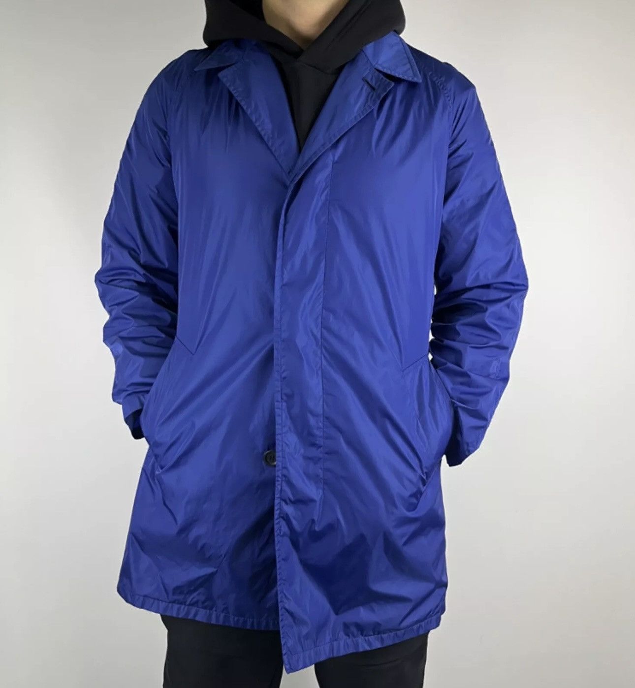 Aquascutum Aquascutum Raincoat Jacket Blue Size M Size US M / EU 48-50 / 2 - 1 Thumbnail