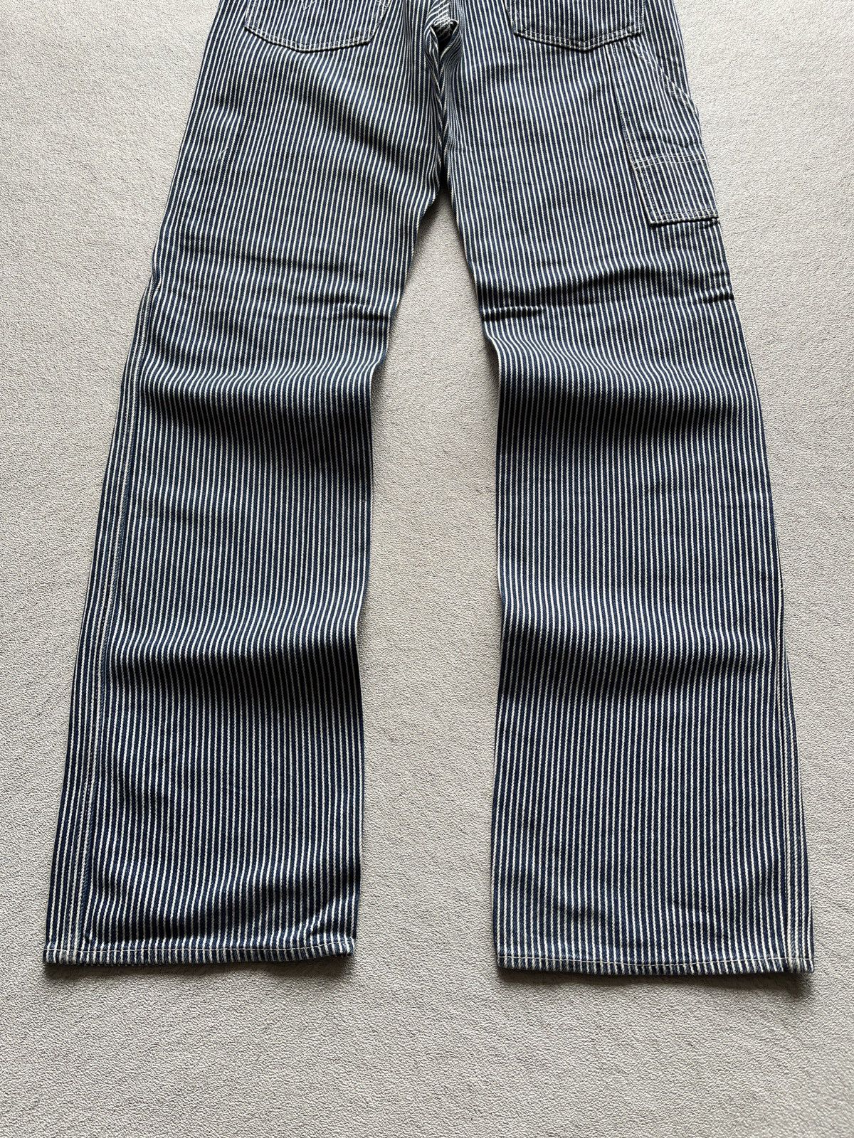 Hysteric Glamour 2000s HYSTERIC GLAMOUR Kinky Carpenter Stripe Hickory pants Size US 32 / EU 48 - 3 Thumbnail