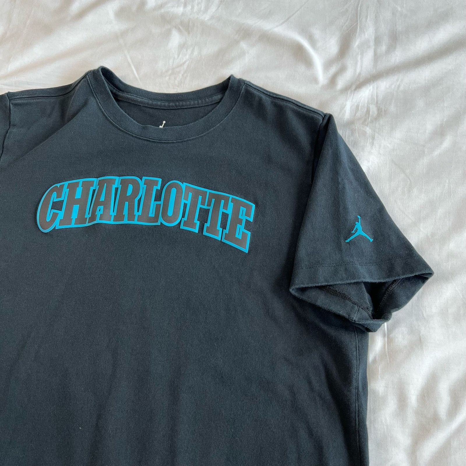Other Air Jordan Charlotte Medium Blue T-Shirt Mini Dress Sporty Size M / US 6-8 / IT 42-44 - 5 Thumbnail