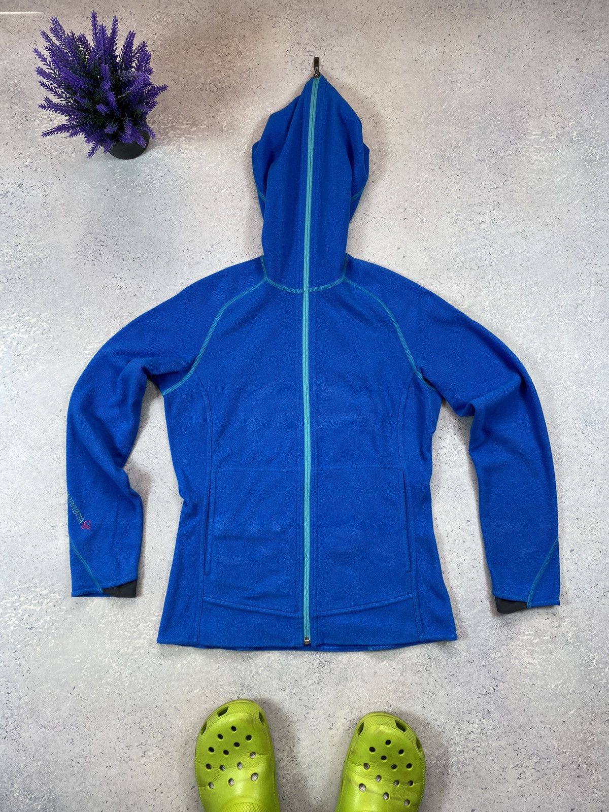 Norrona Norrona Polartec Blue Full Zip Hood Size Small Size US S / EU 44-46 / 1 - 5 Thumbnail
