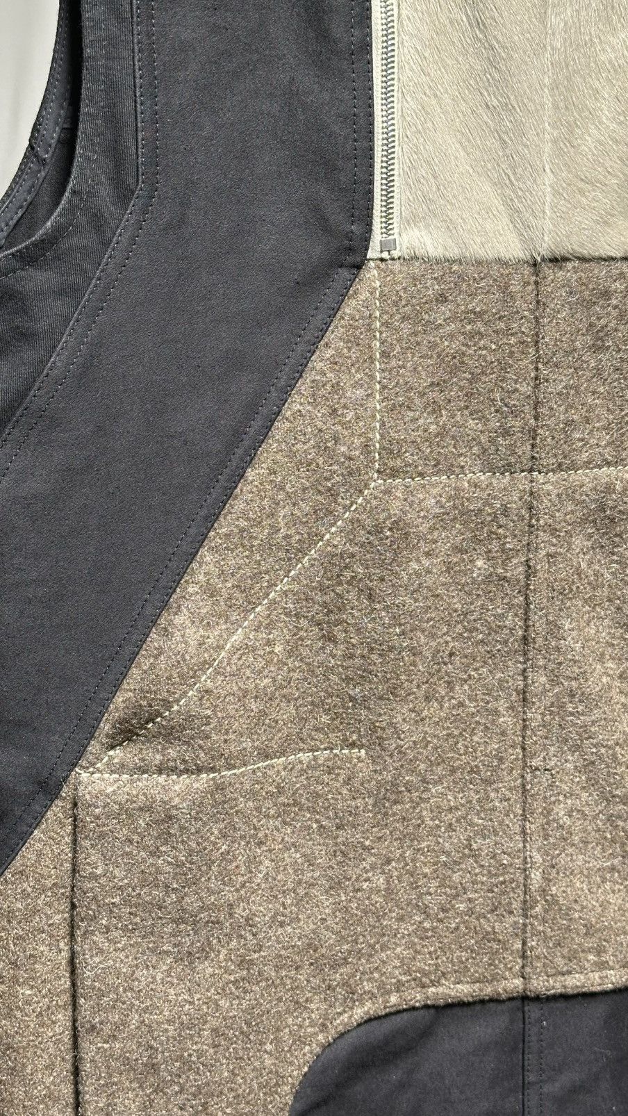 Rick Owens FW15 SPHINX Runway Sleeveless tunic (S)