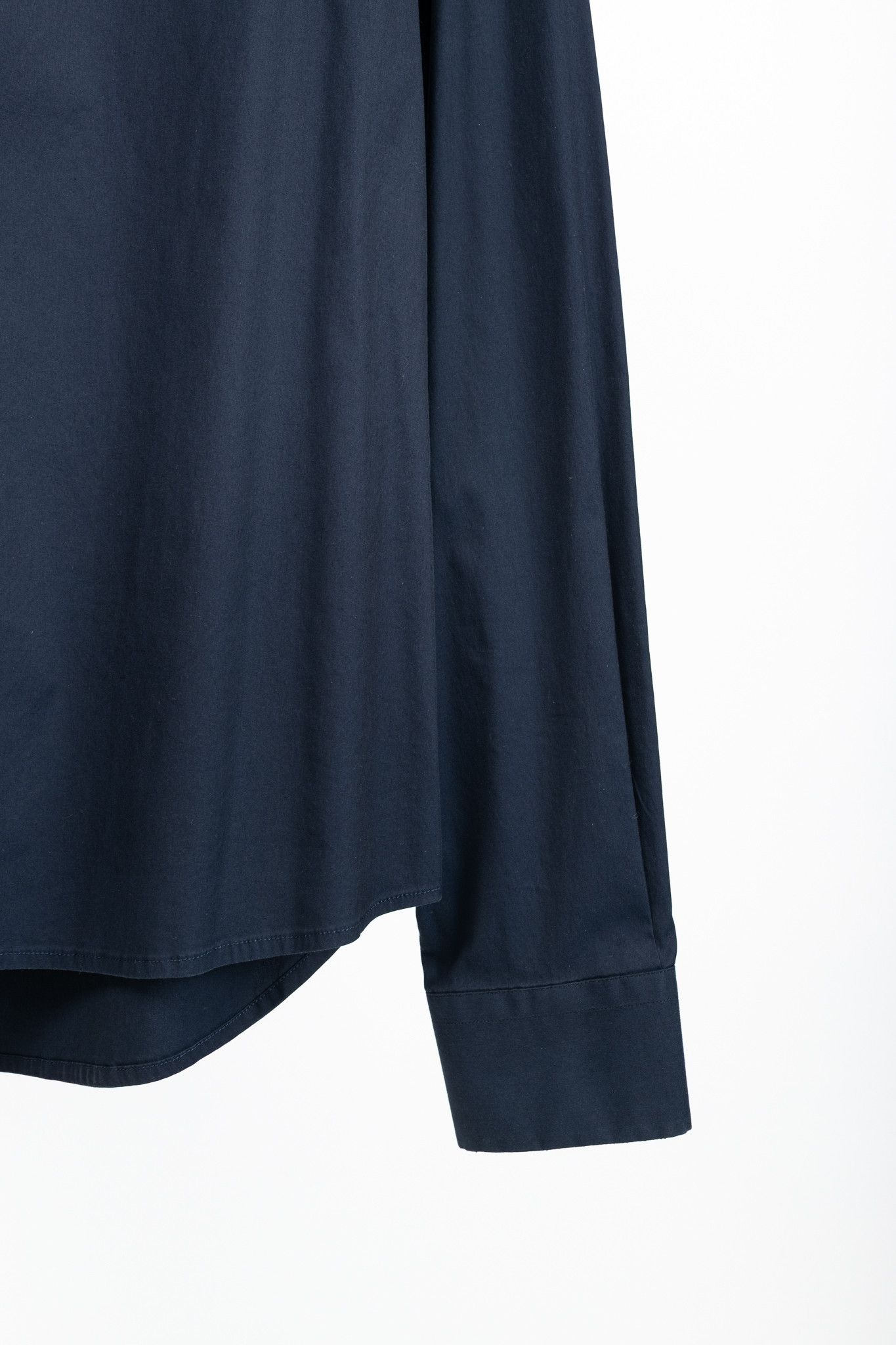 Prada Prada Navy Cotton-Poplin Buttoned Shirt Size US XL / EU 56 / 4 - 6 Thumbnail