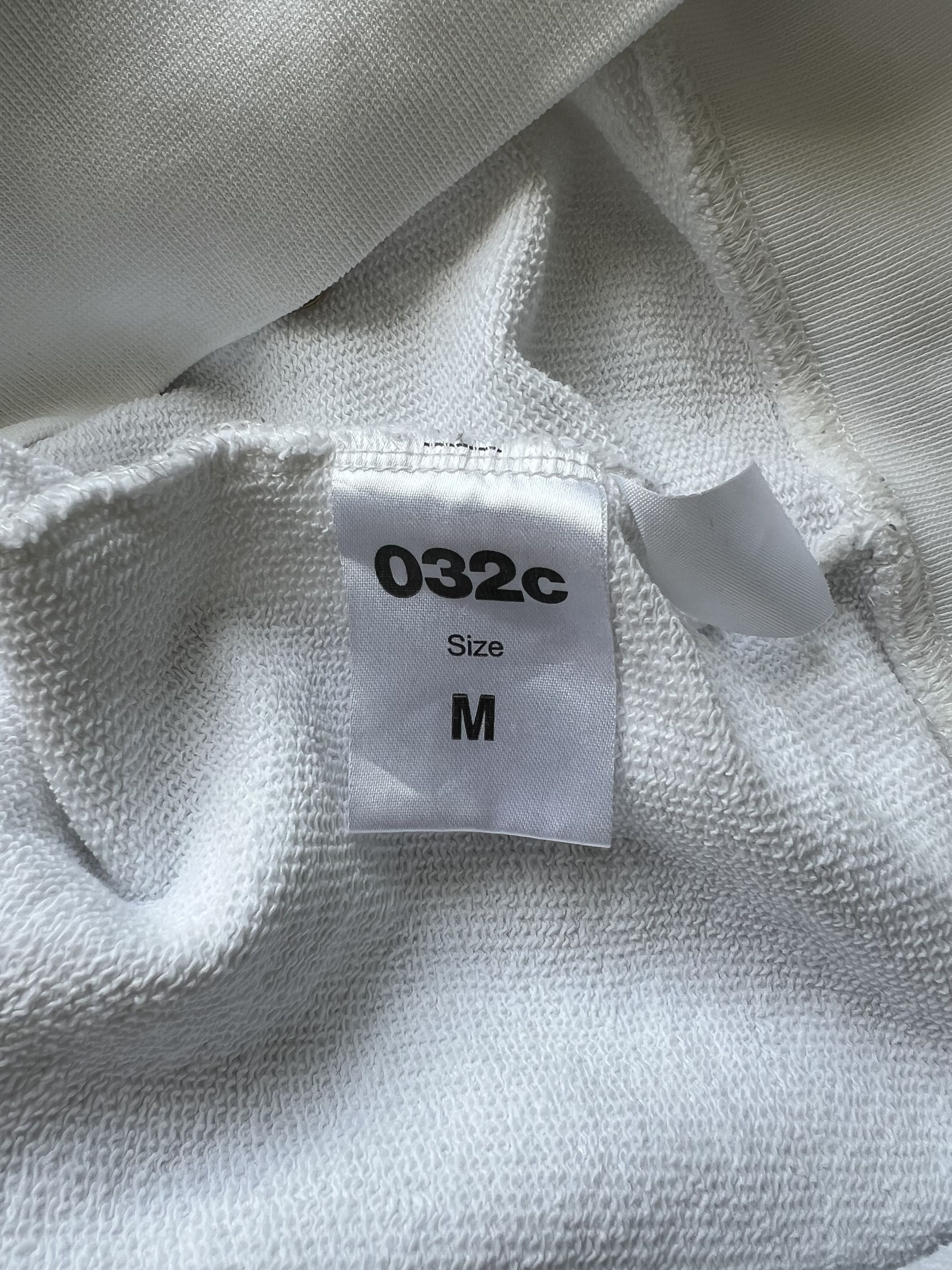 032c 032c White Embroided Hoodie Size US M / EU 48-50 / 2 - 8 Thumbnail
