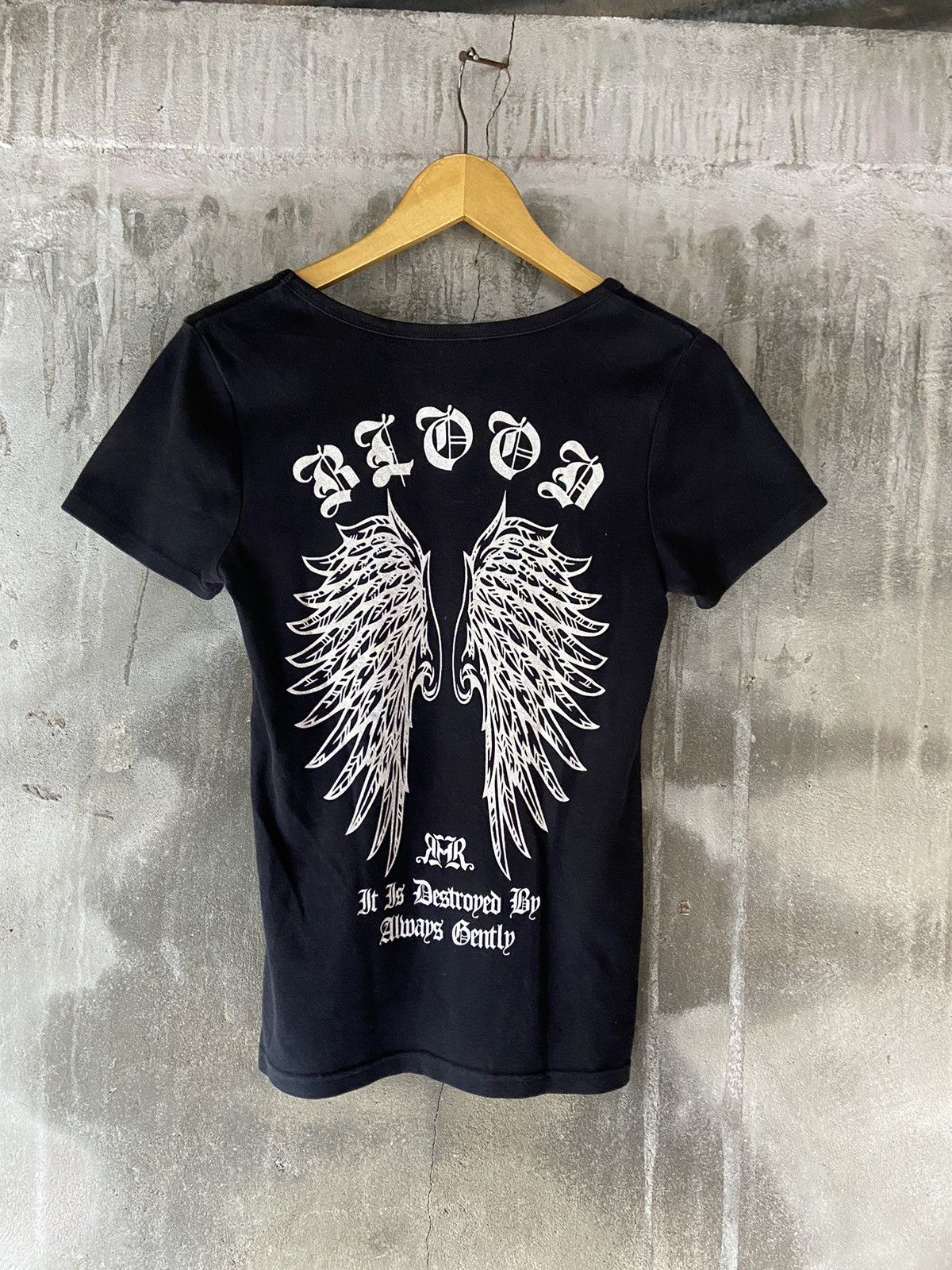 In The Attic IN THE ATTIC KNIT 2 IN 1 EMBARES SKULL TEE Size US M / EU 48-50 / 2 - 19 Thumbnail