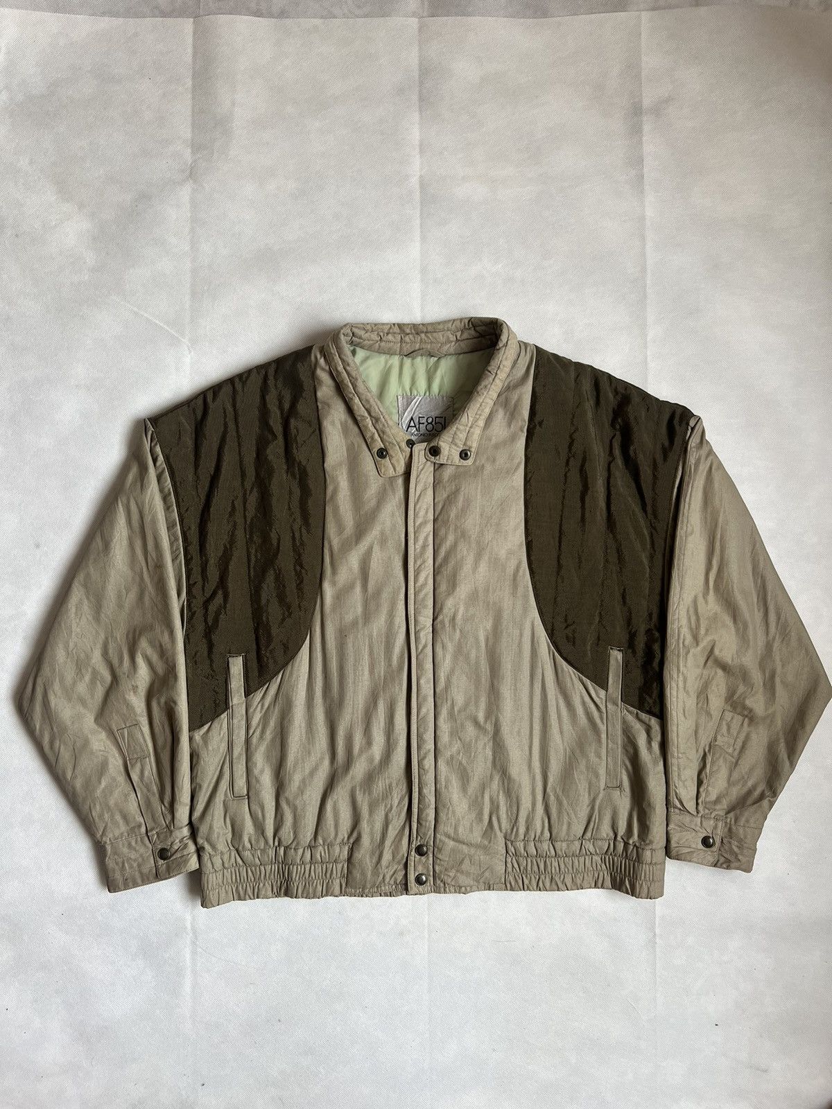 Japanese Brand AF85I Antonio Fusco Japanese Bomber Jacket Size US M / EU 48-50 / 2 - 1 Thumbnail
