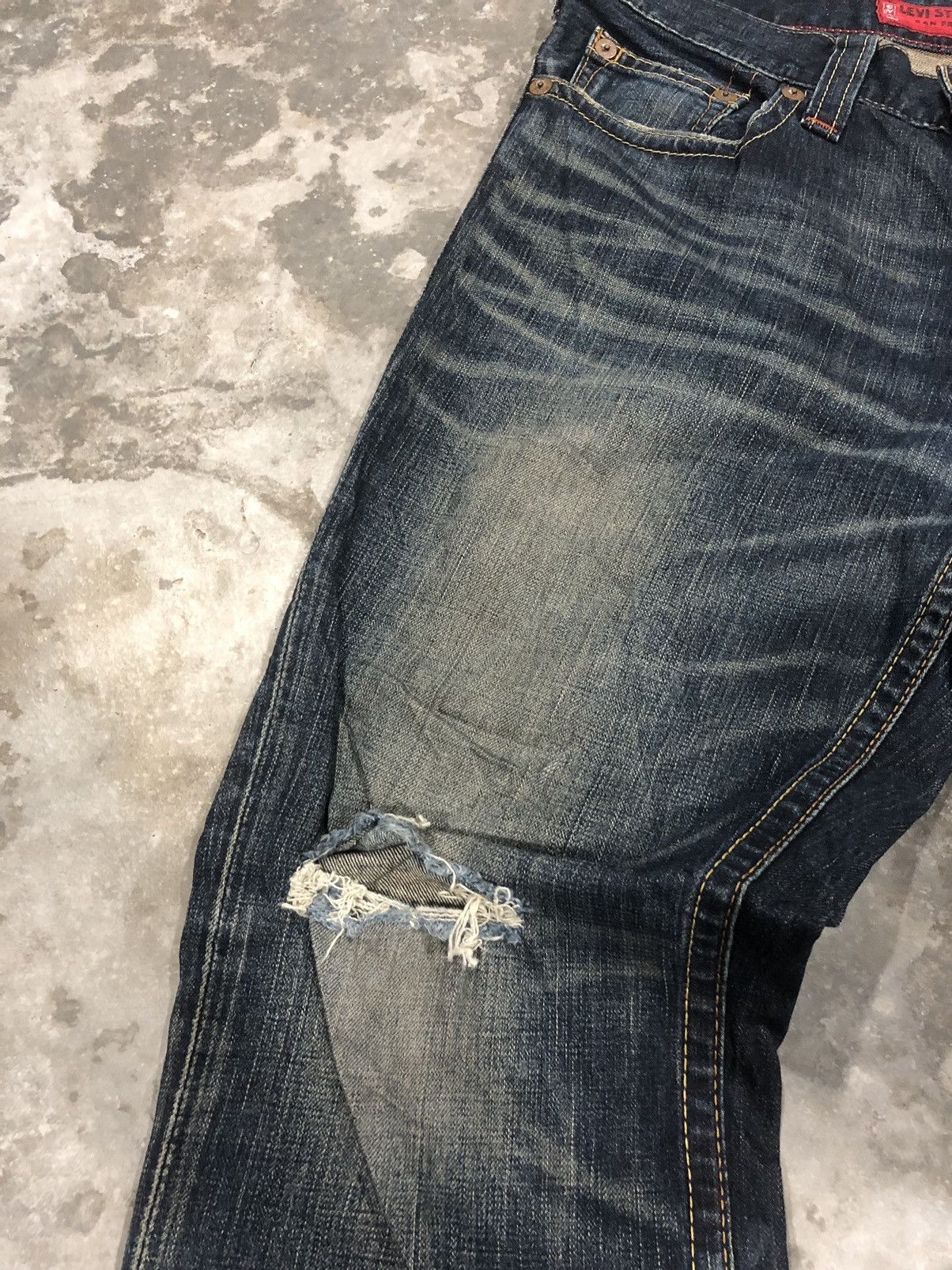 Levi's Made & Crafted Levi’s 506 Jeans crazy design Size US 30 / EU 46 - 3 Thumbnail