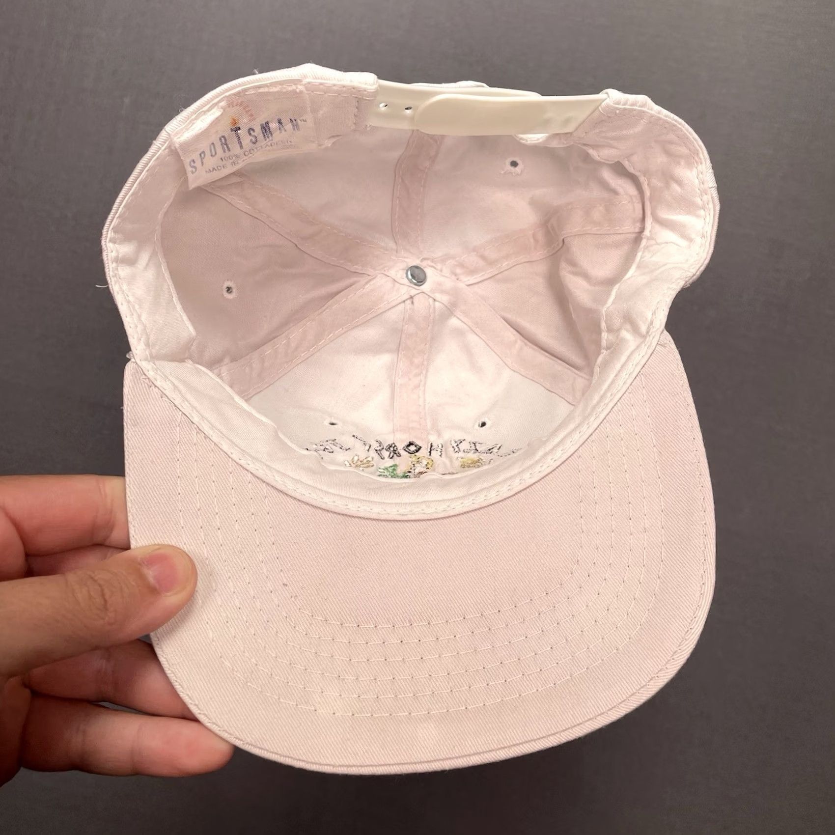 Vintage Crazy Horse Too Hat Club New York Billy Jo Las Vegas Club Baseball Cap Adjustable One Size Men White Cotton Casual Size ONE SIZE - 7 Thumbnail