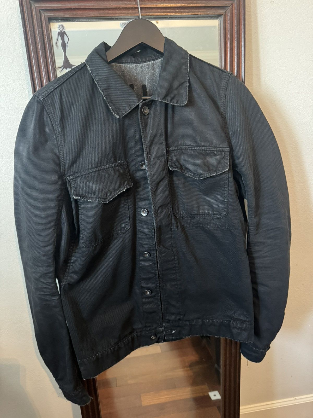 Rick Owens × Rick Owens Drkshdw Rick Owens trucker jacket Size US M / EU 48-50 / 2 - 1 Thumbnail