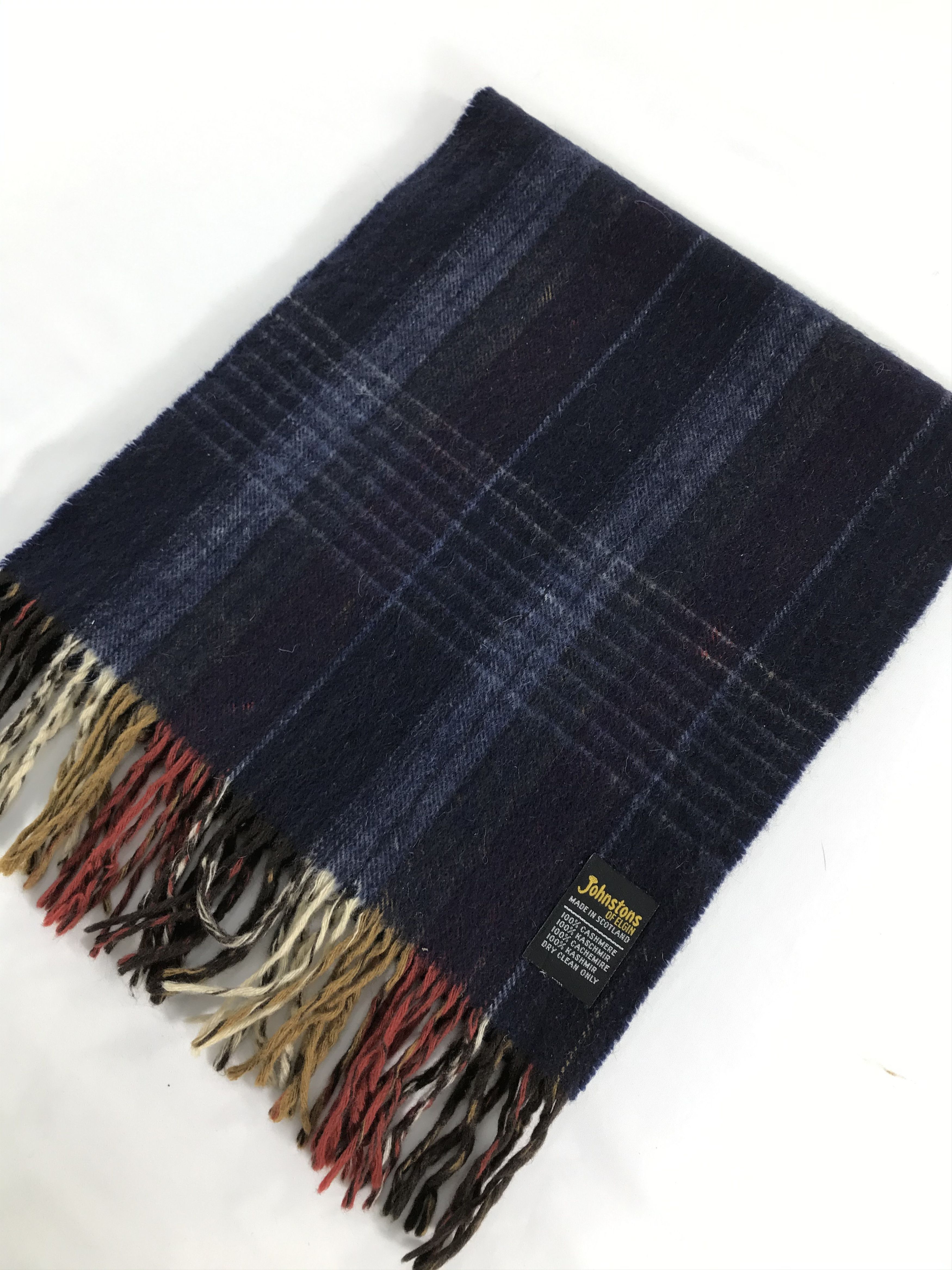 Johnstons Of Elgin Johnston of Elgin Cashmere Scarf Muffler V247 Size ONE SIZE - 3 Thumbnail