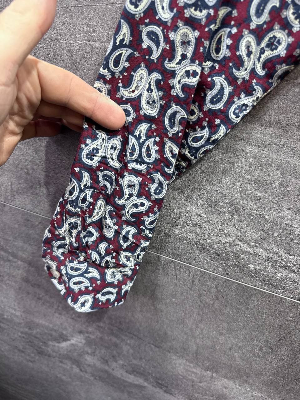 Other POP London Mens Shirt Paisley Long Sleeve Button Up Size S Size US S / EU 44-46 / 1 - 9 Thumbnail