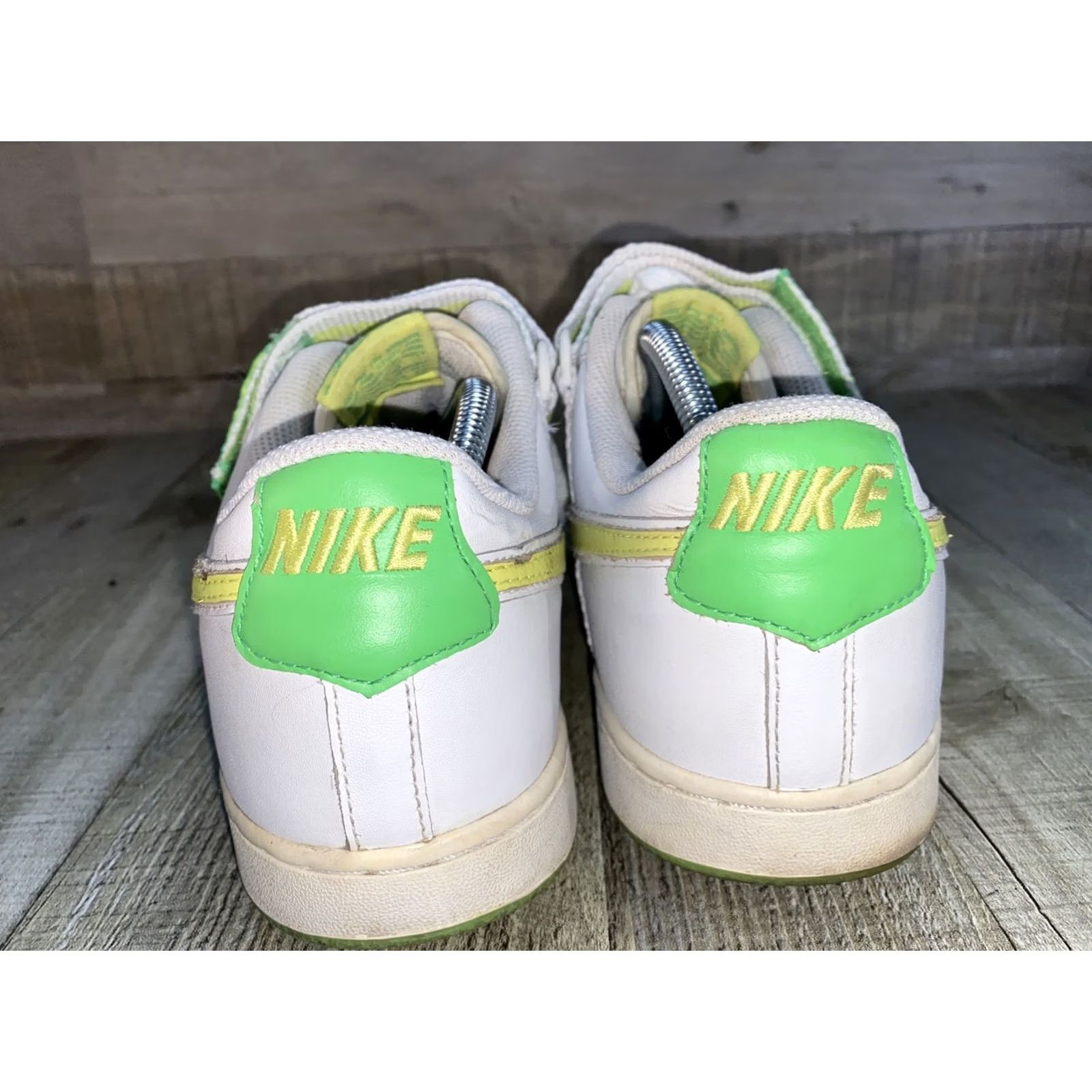 Nike Nike Mens Vandal Low Sneakers 312456-371 Size 10.5 Green Yellow White Mens Size US 10 / EU 43 - 5 Thumbnail