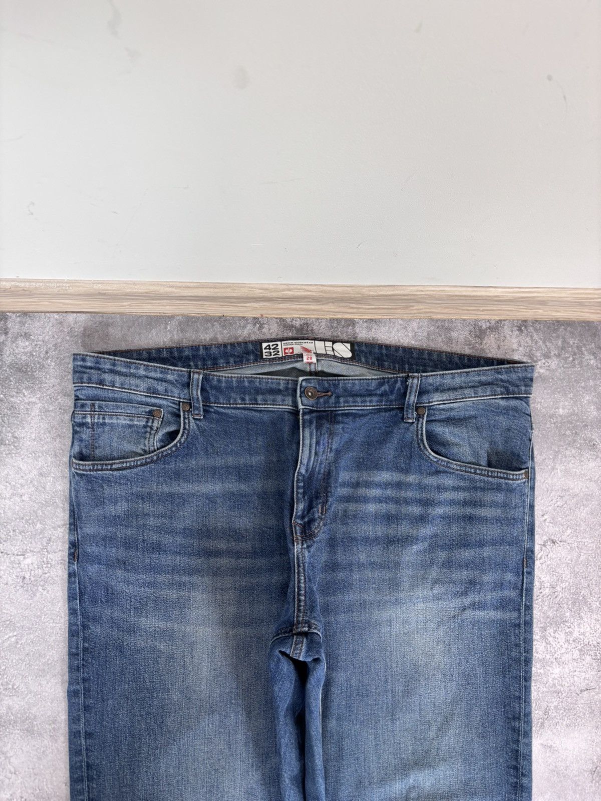 Other Engelbert Strauss Men’s 5-Pocket Stretch Denim Worker Jeans Size US 42 / EU 58 - 5 Thumbnail