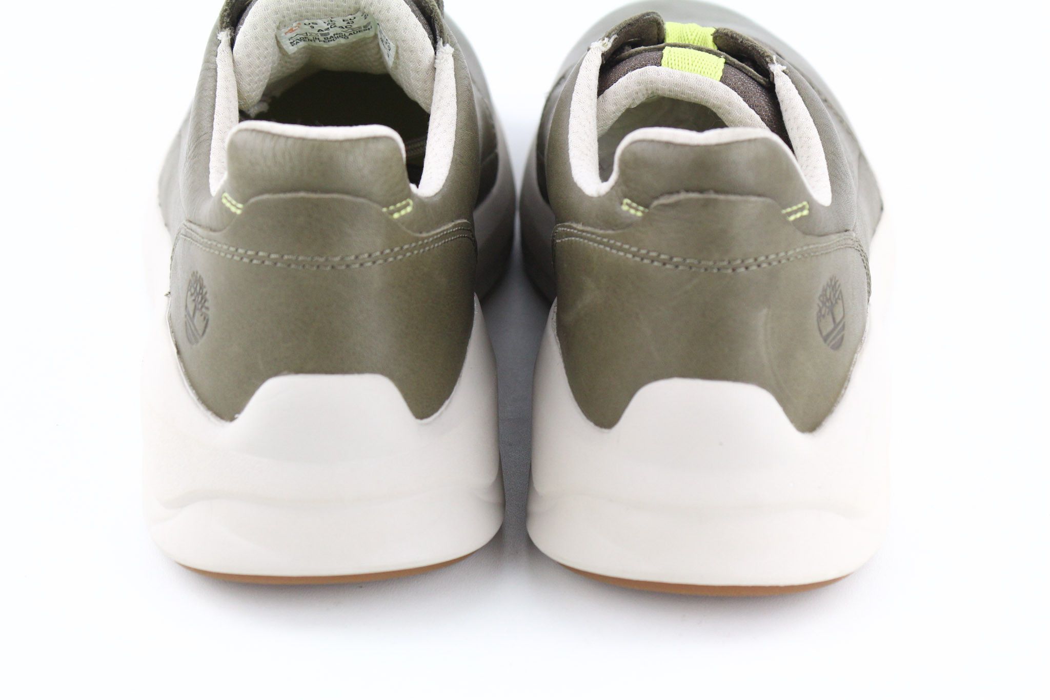 Timberland A2QAC UK8.5 Green Stride Leather Low Top Sneakers 79935 Size US 9 / EU 42 - 9 Thumbnail