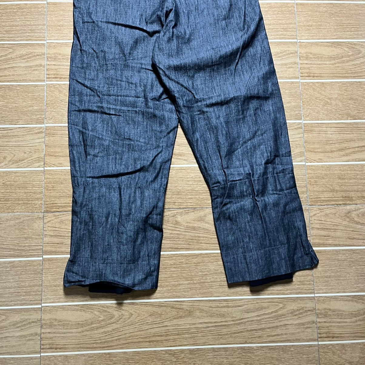 Yohji Yamamoto Yohji Yamamoto x La Vie En Noir Hybrid Ribbed Cuffs Pants Size US 30 / EU 46 - 10 Thumbnail