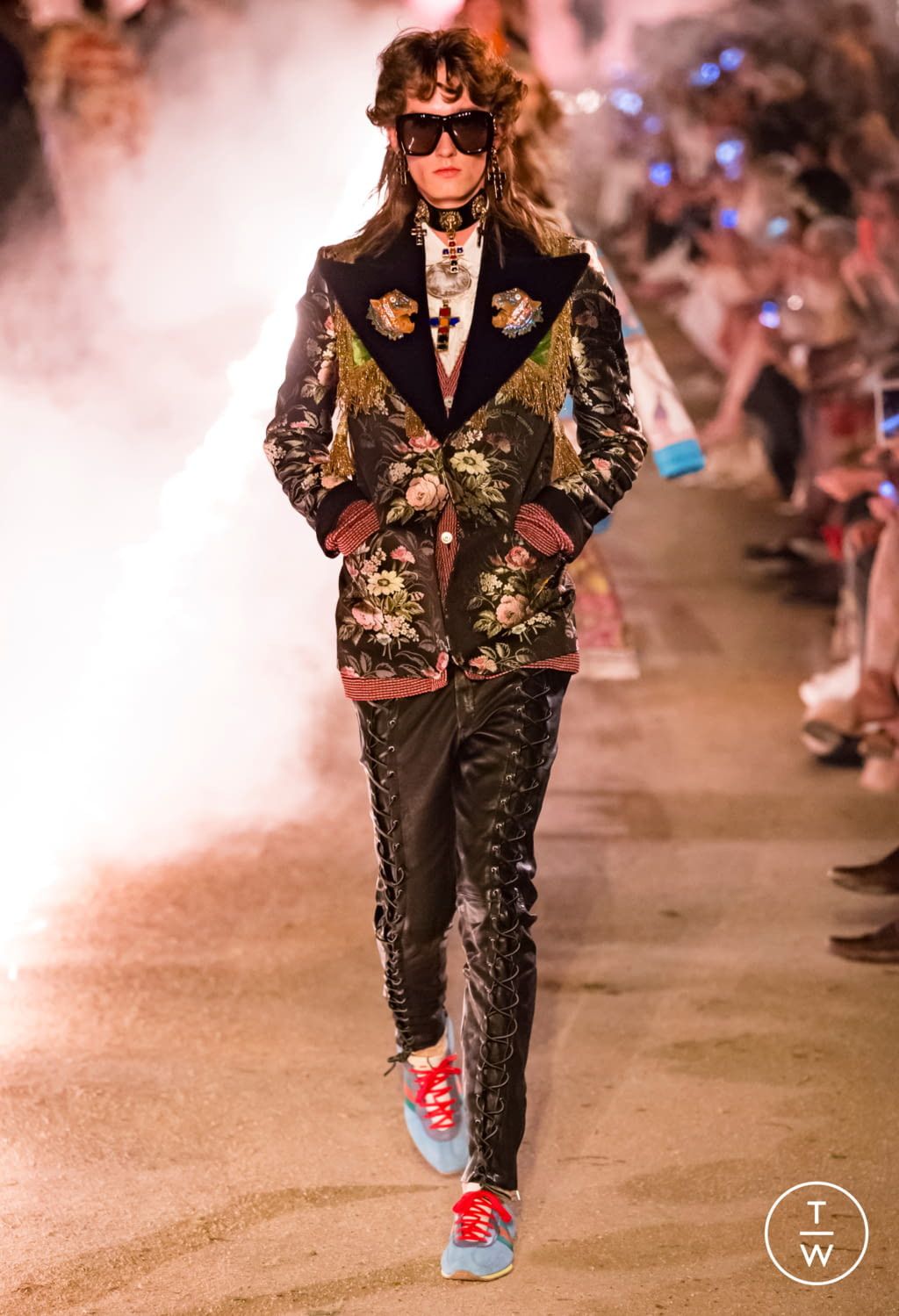 Gucci Gucci Silk Floral Jacquard Jacket Size 52R - 20 Thumbnail