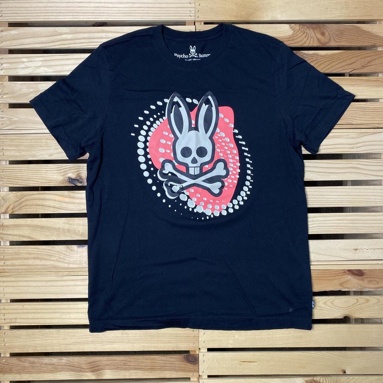 Psycho Bunny Psycho Bunny Black Designer Tee Size 5 (Large) Size US L / EU 52-54 / 3 - 1 Thumbnail