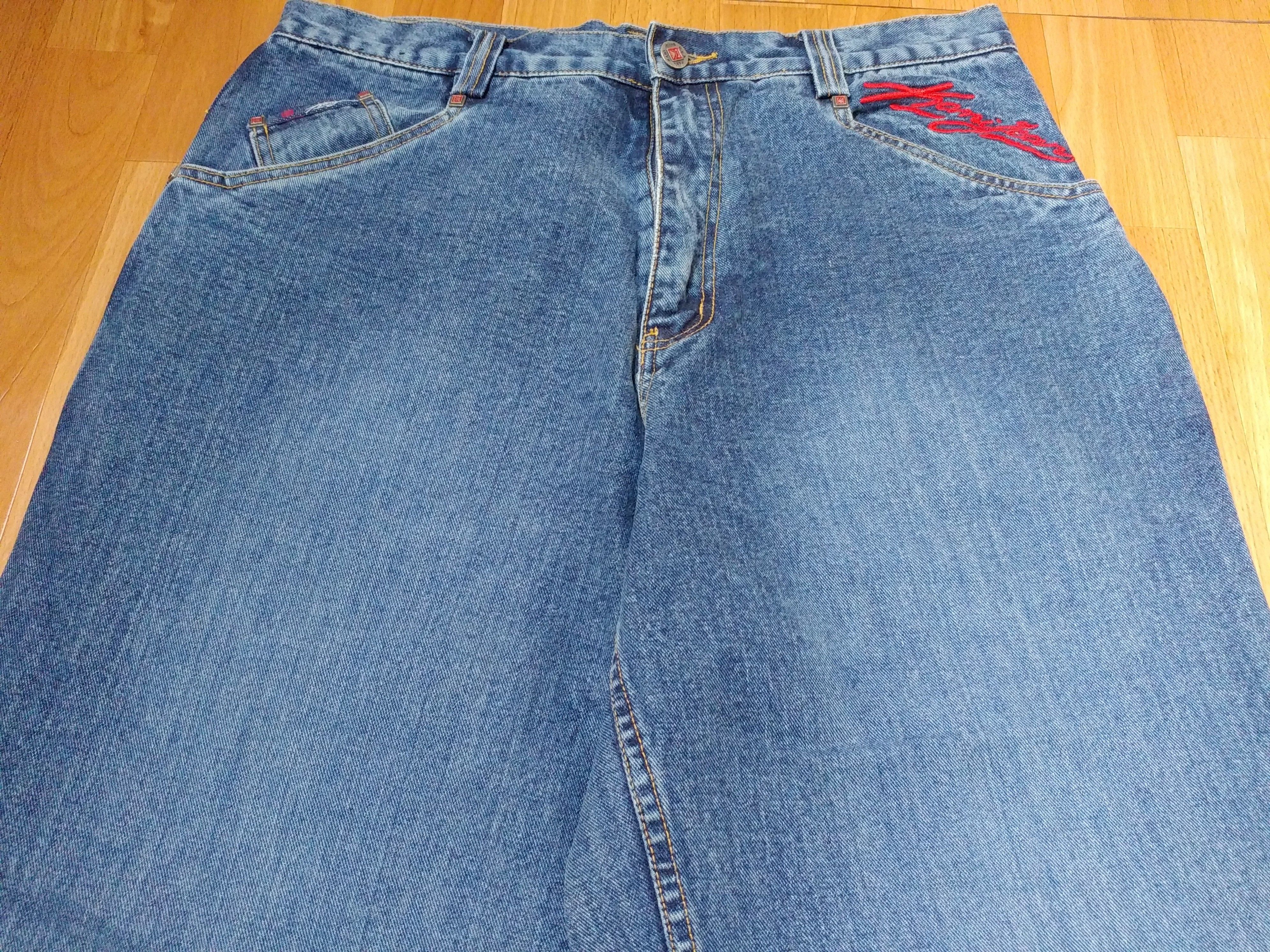 Karl Kani KARL KANI jeans, baggy, vintage Kani jeans, 90s hip hop W 34 Size US 34 / EU 50 - 10 Thumbnail