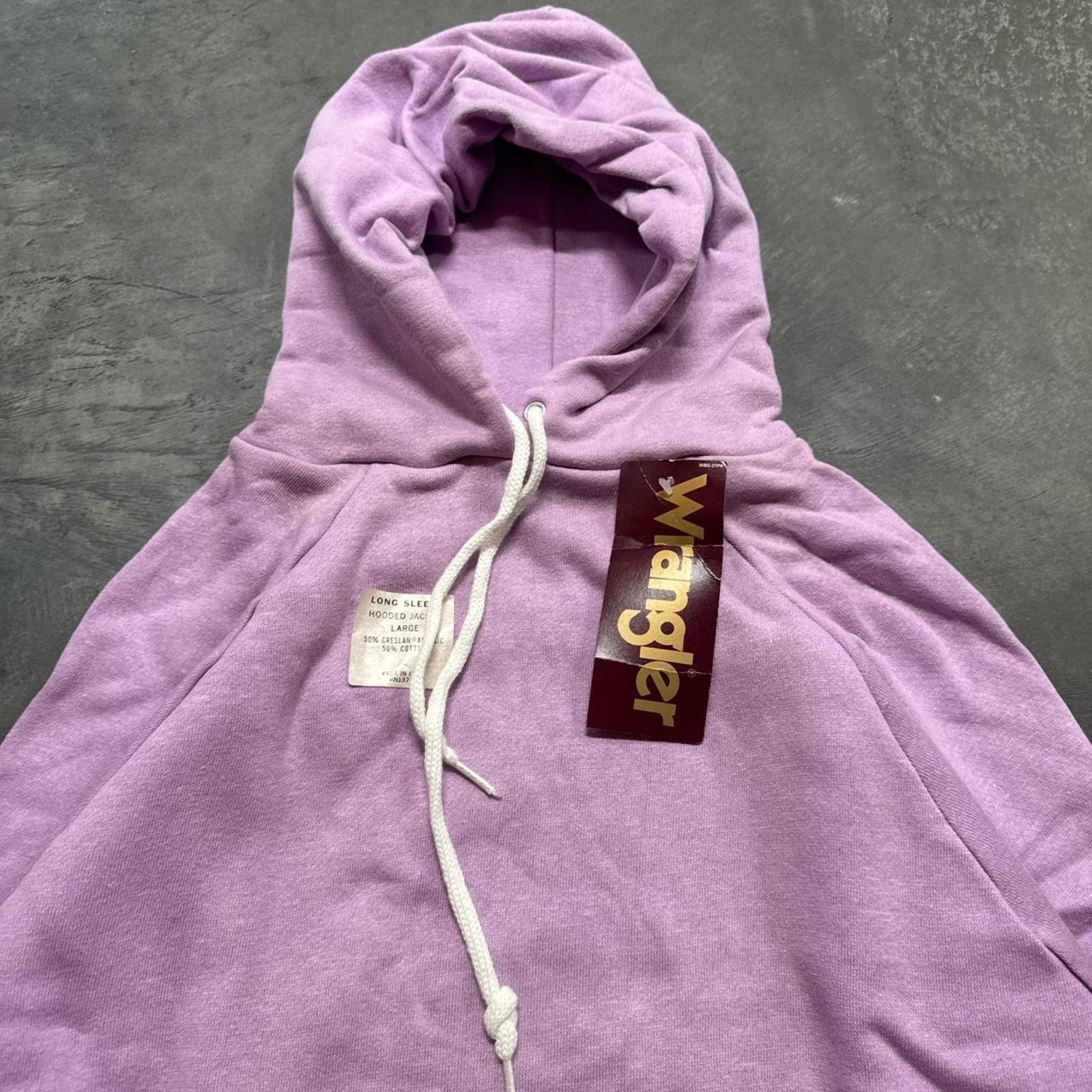 Wrangler True Vintage 70s Wrangler NWT Deadstock 5050 Blank Hoodie Size US XS / EU 42 / 0 - 2 Thumbnail