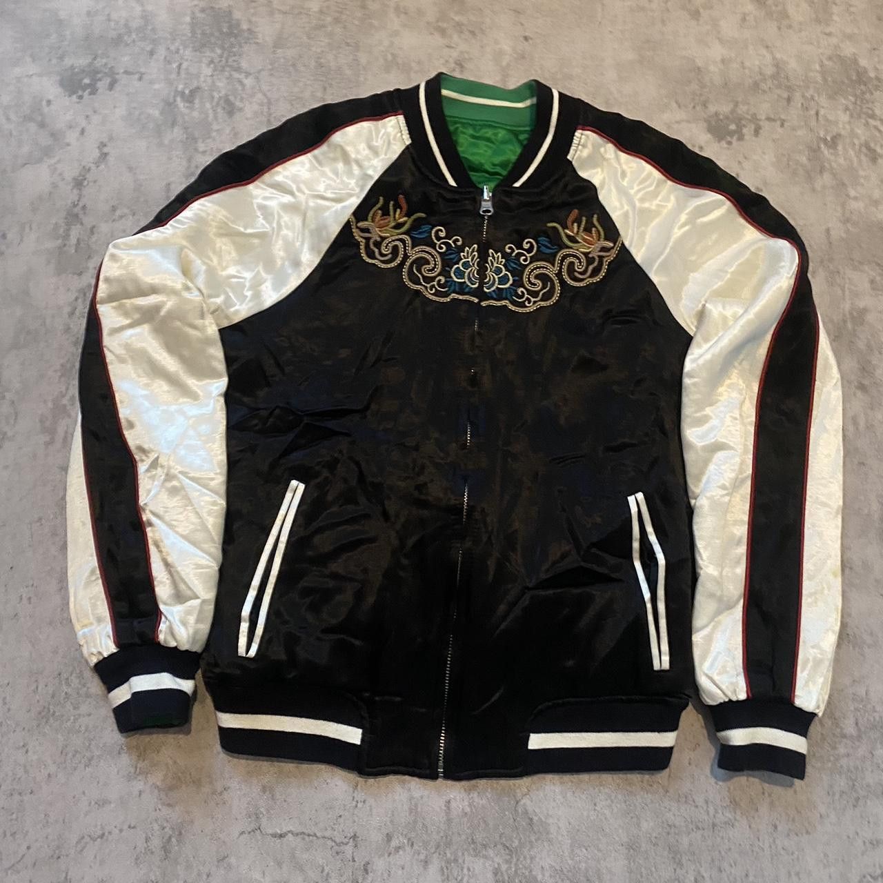 Other Japanese dragon embroidered bomber jacket in black Size US S / EU 44-46 / 1 - 2 Thumbnail