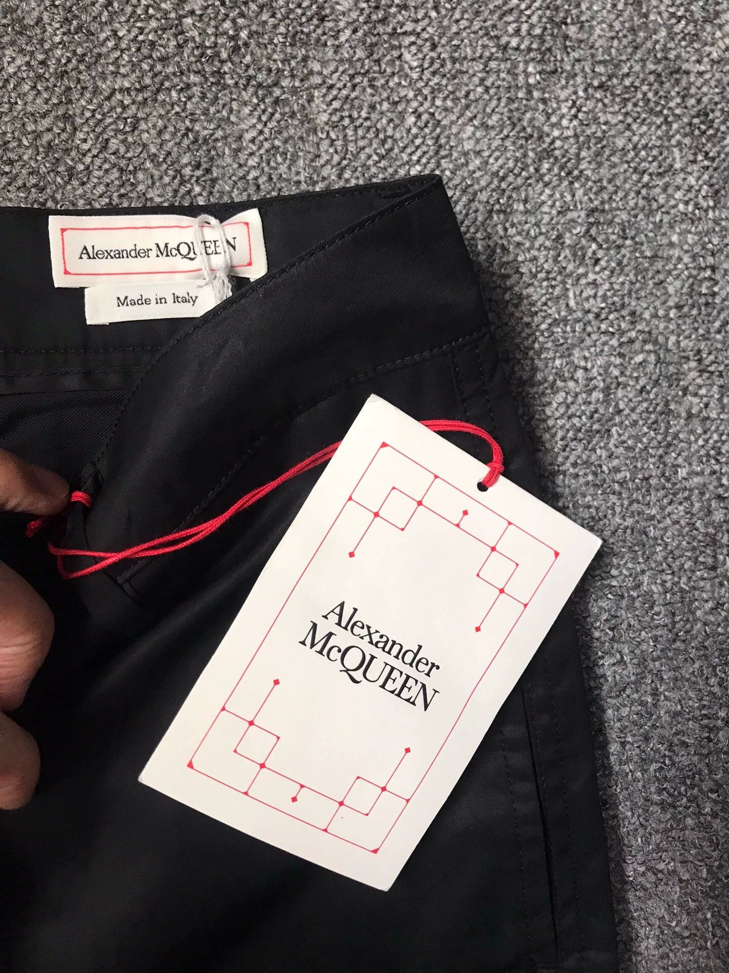 Alexander McQueen AMQ New Cotton Rolled Cuffs Good Fit Chinos Size 46 Size US 30 / EU 46 - 4 Thumbnail