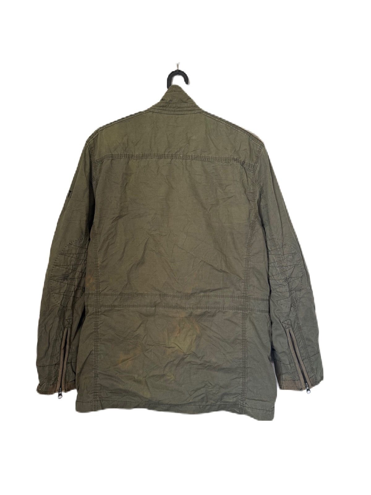 Gap × Palace GAP Military Design Jacket Casual Olive Distress War Style Size US M / EU 48-50 / 2 - 4 Thumbnail
