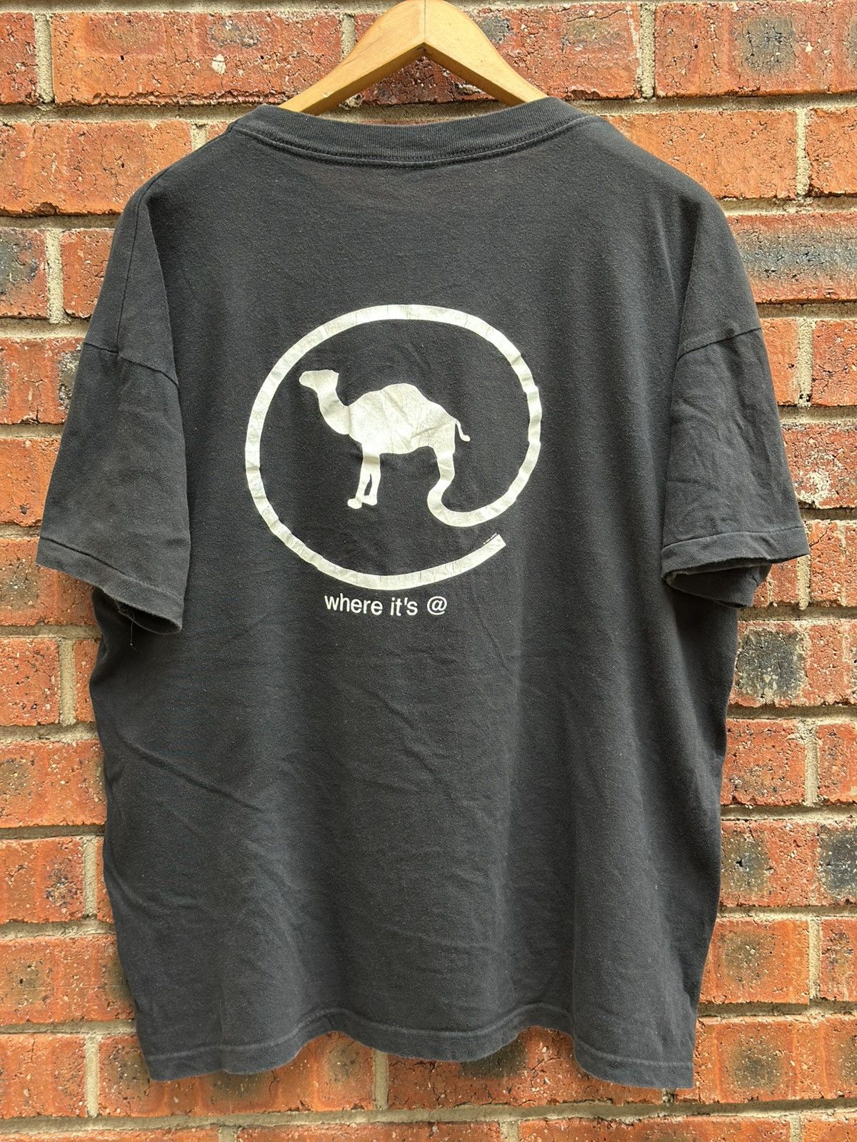 Camel Vintage Camel Boxy Single Stitch Faded Tee Size US XL / EU 56 / 4 - 1 Thumbnail