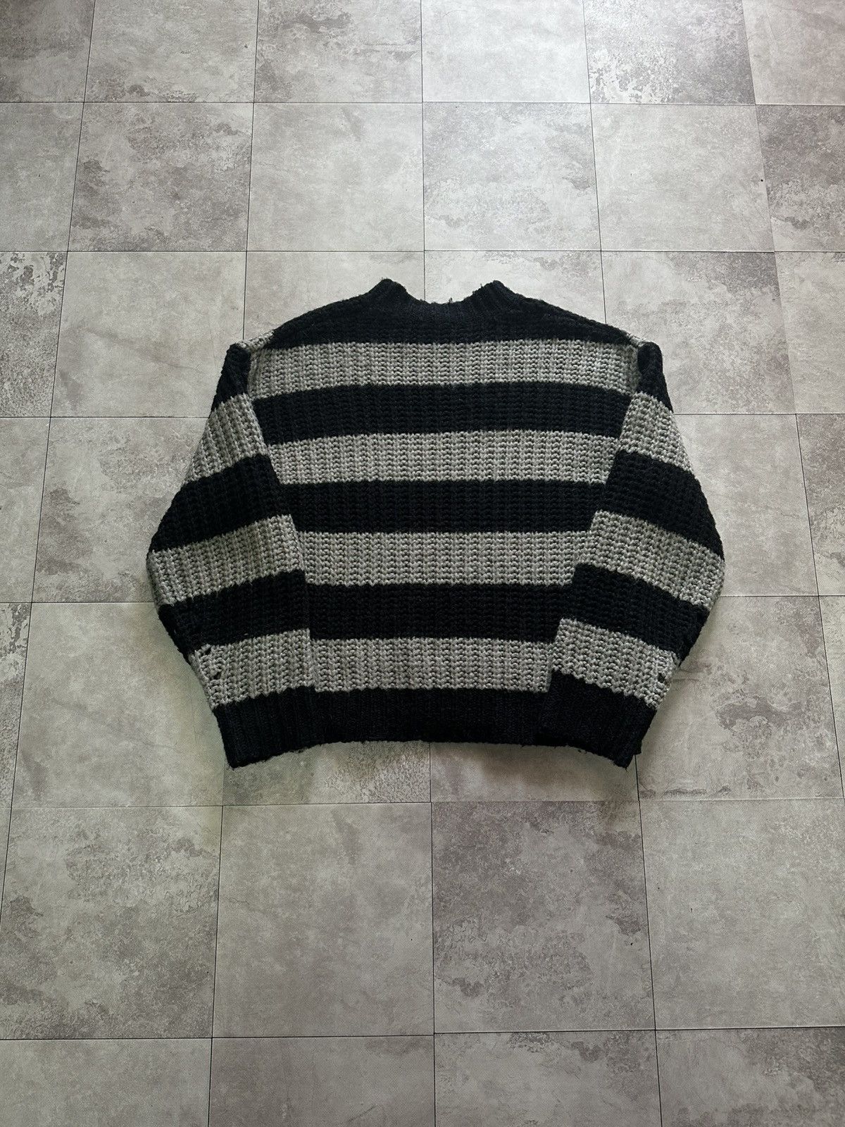 Hysteric Glamour If Six Was Nine Striped LGB Vibe Knit Sweater Sz S Size S / US 4 / IT 40 - 6 Thumbnail