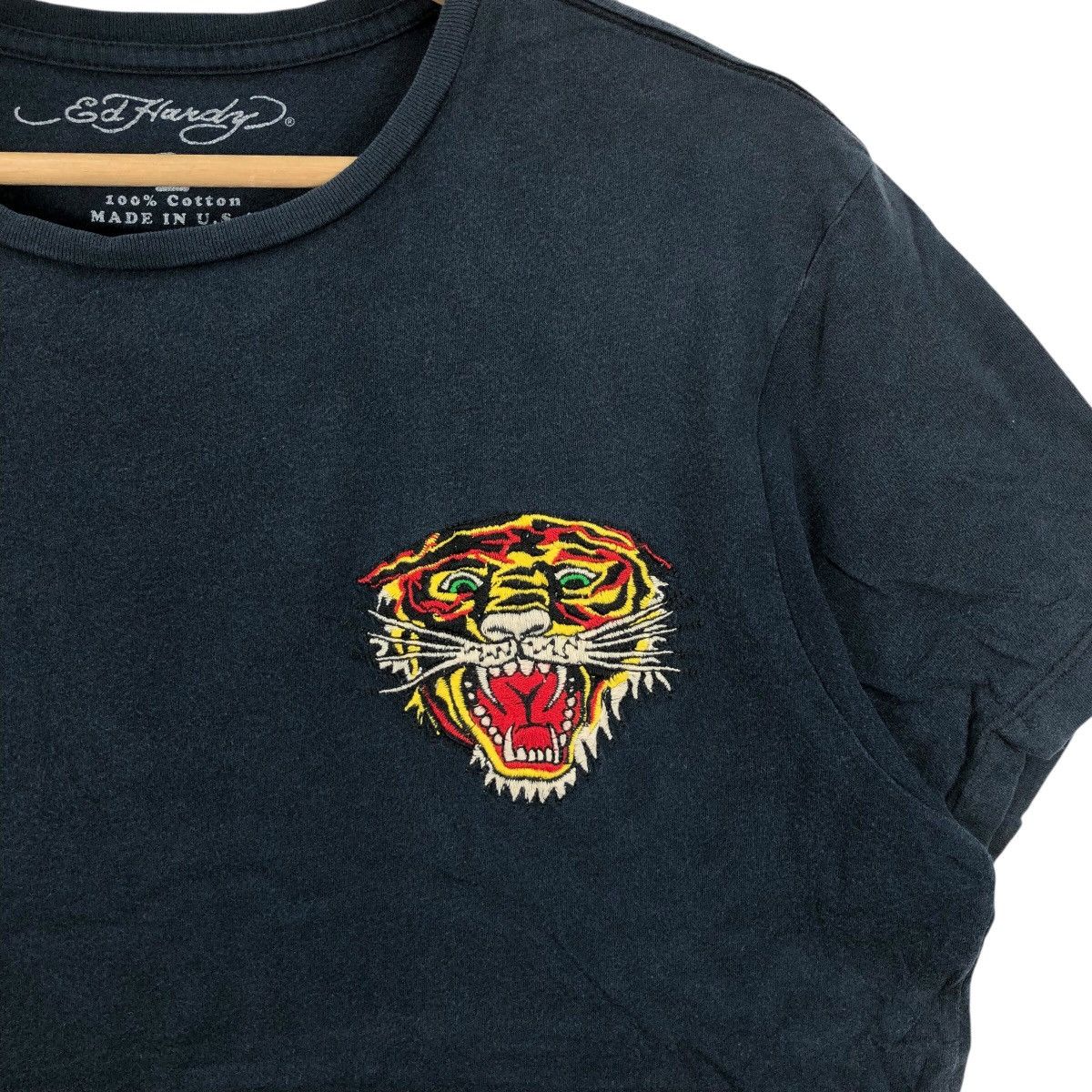 Ed Hardy Ed Hardy By Christian Audigier T Shirt Tiger Logo Size L Size US L / EU 52-54 / 3 - 3 Thumbnail