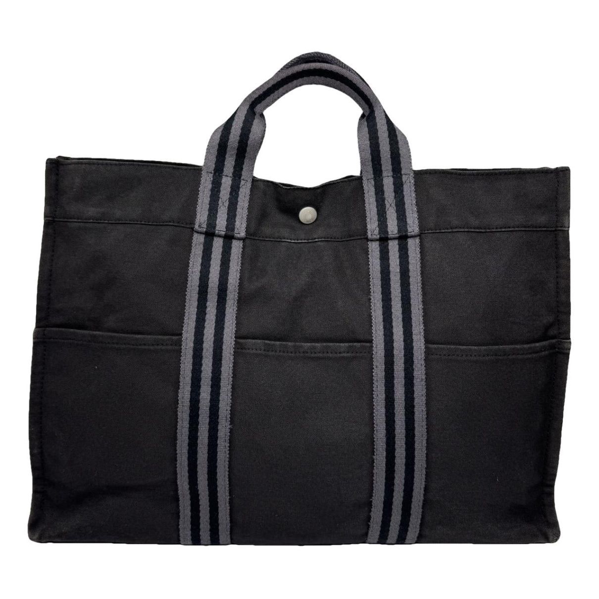 Other Hermès Black Cotton Handbag Size ONE SIZE - 1 Thumbnail