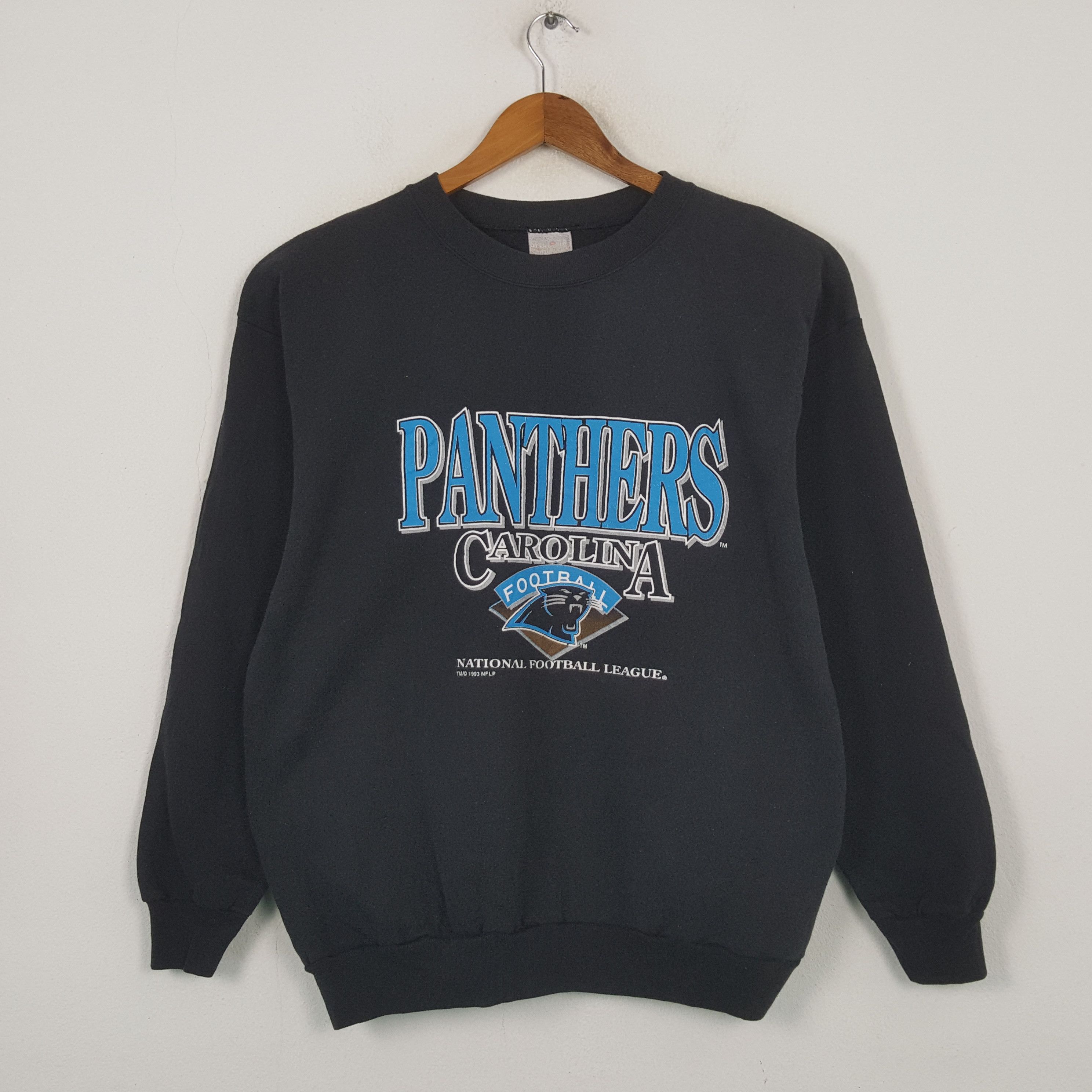 NFL Vintage Panthers Carolina American Football Sweatshirt RR5 Size US L / EU 52-54 / 3 - 1 Thumbnail