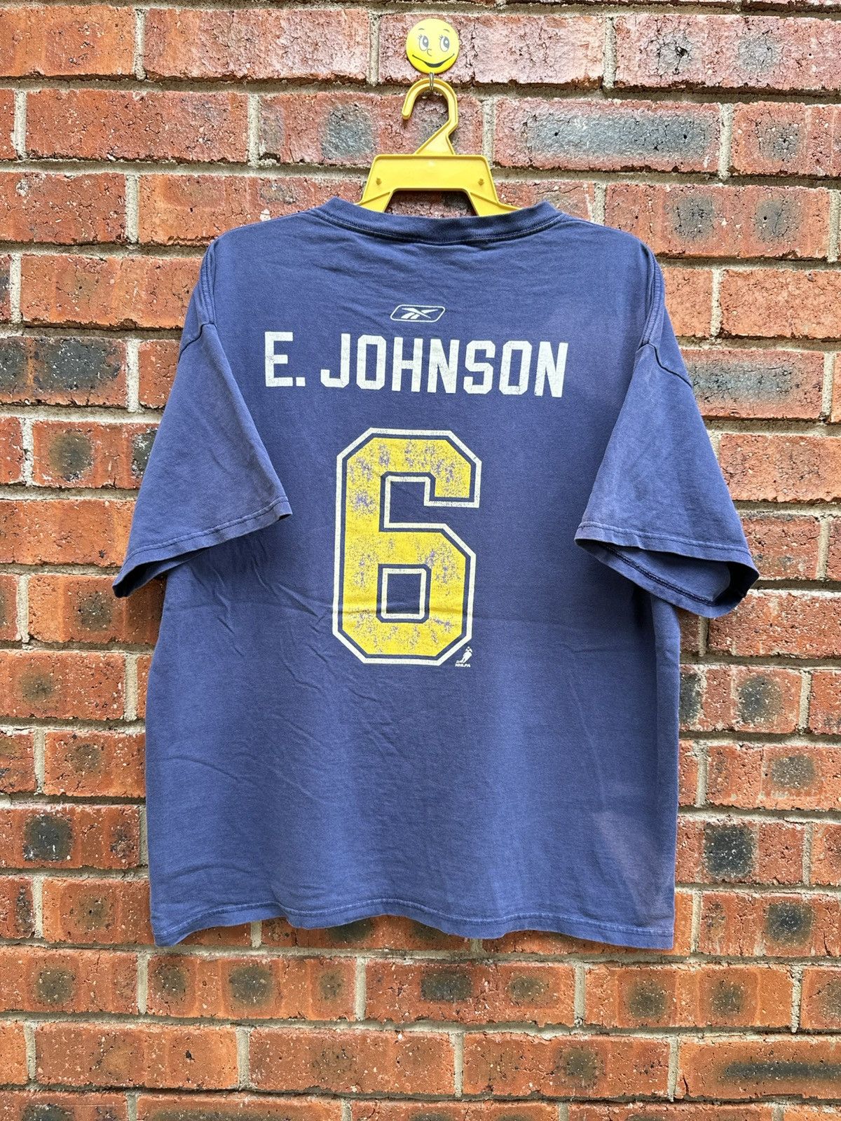 NHL × Reebok × Vintage Vintage Reebok St.Louis Blues Faded Tee Size US L / EU 52-54 / 3 - 1 Thumbnail