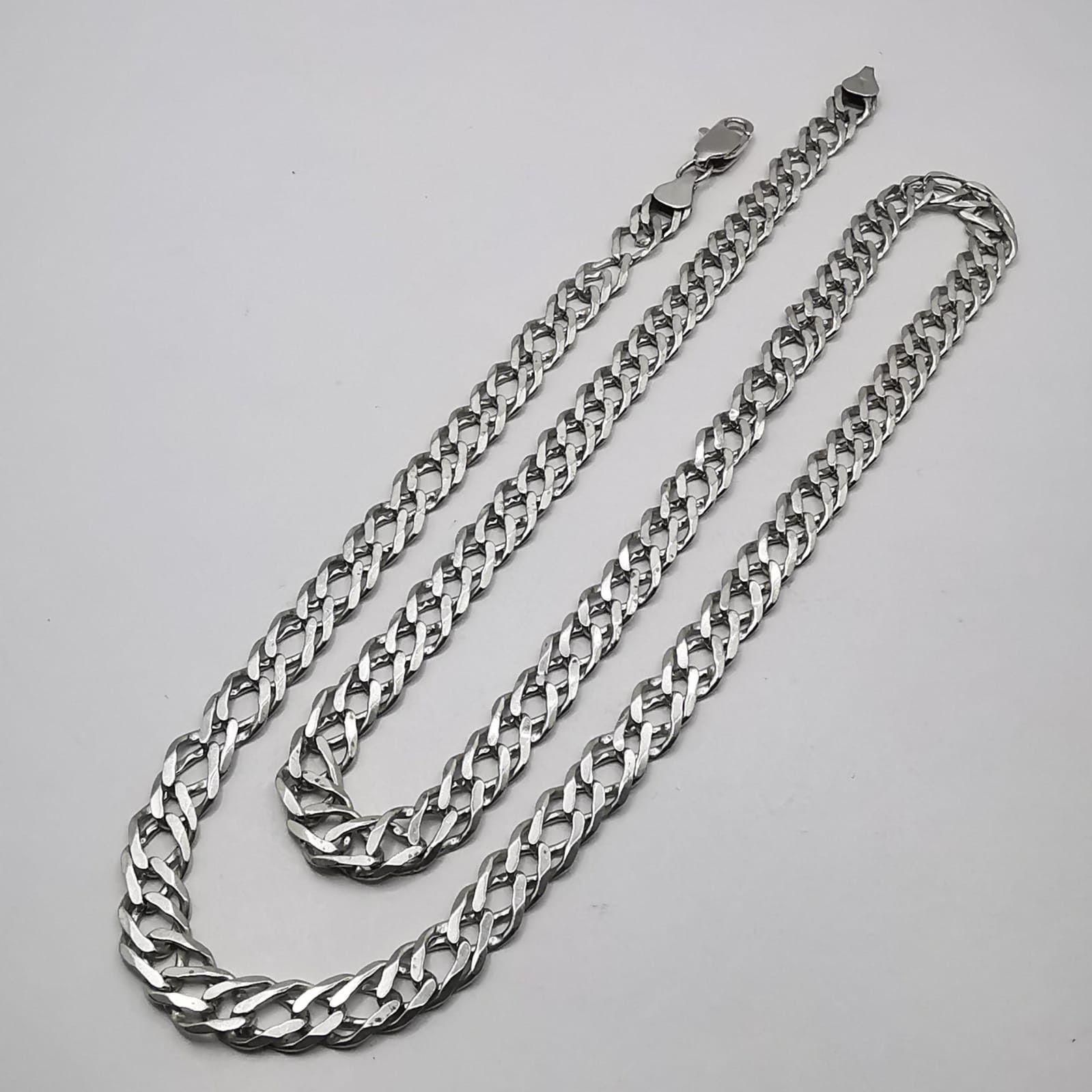 Vintage Jewelry Chain, 925 Sterling Silver, Signed 28.68g