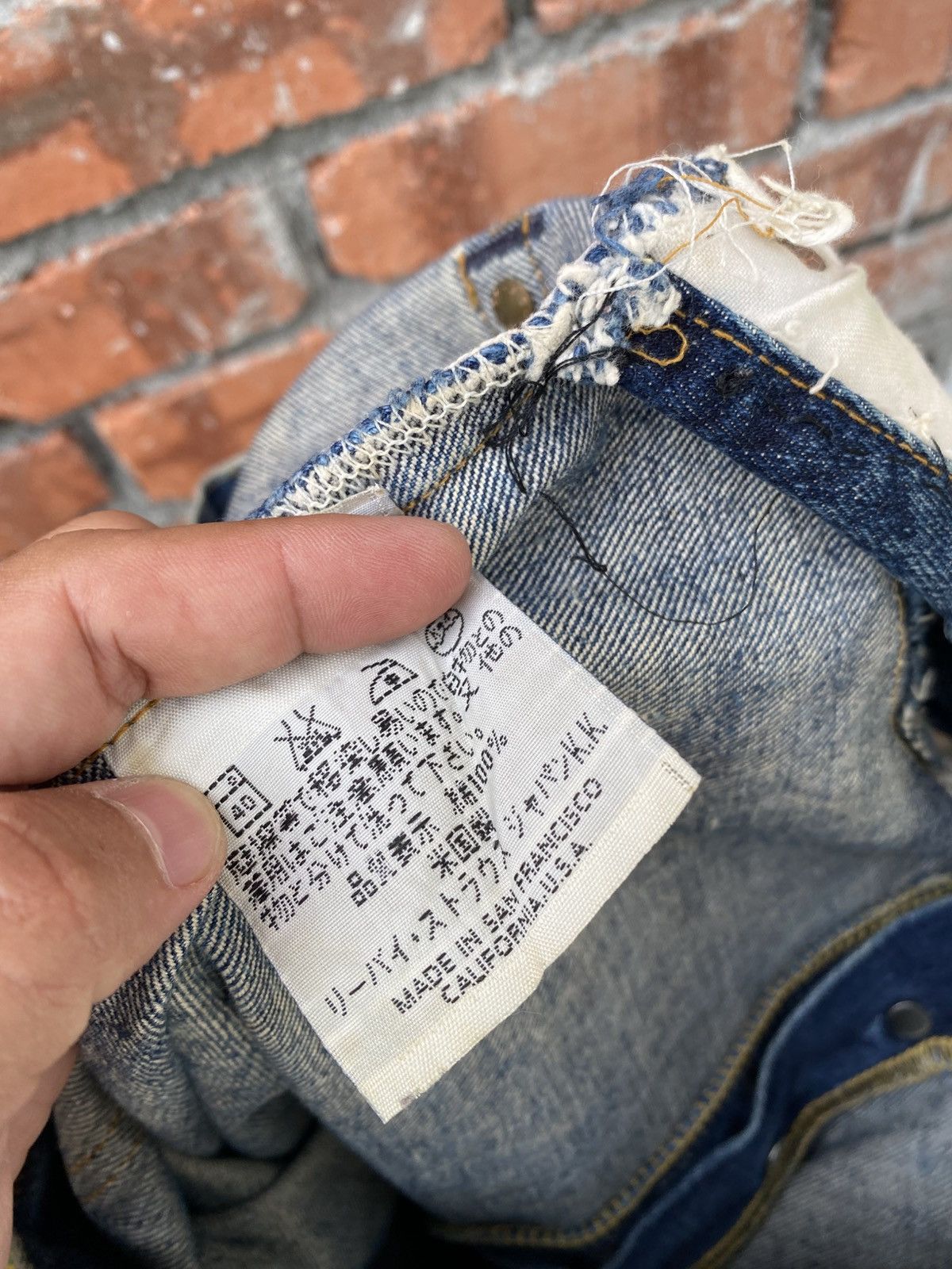 Levi's Vintage Clothing W33x33 Vintage levi's 501xx redline made in USA Size US 33 - 10 Thumbnail